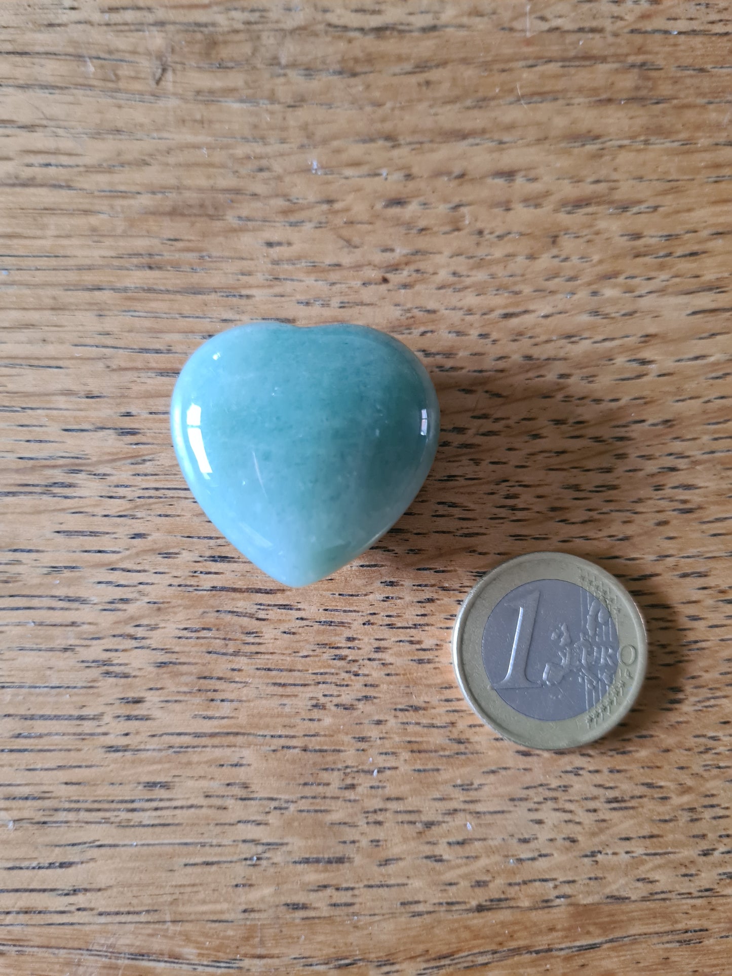 Galet Cœur Aventurine Verte