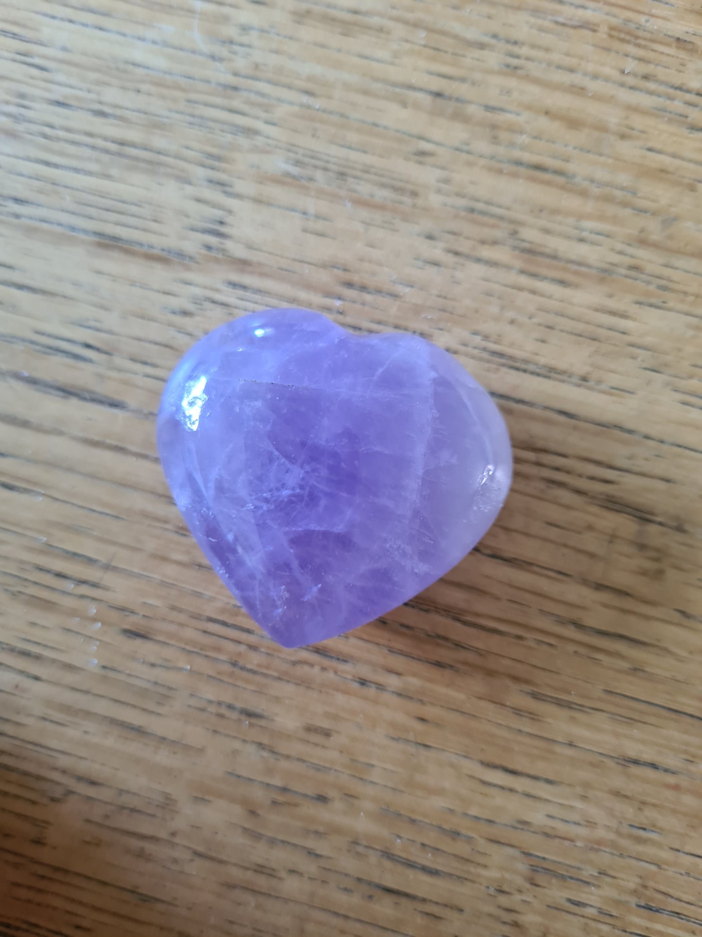 Galets Cœur Améthyste