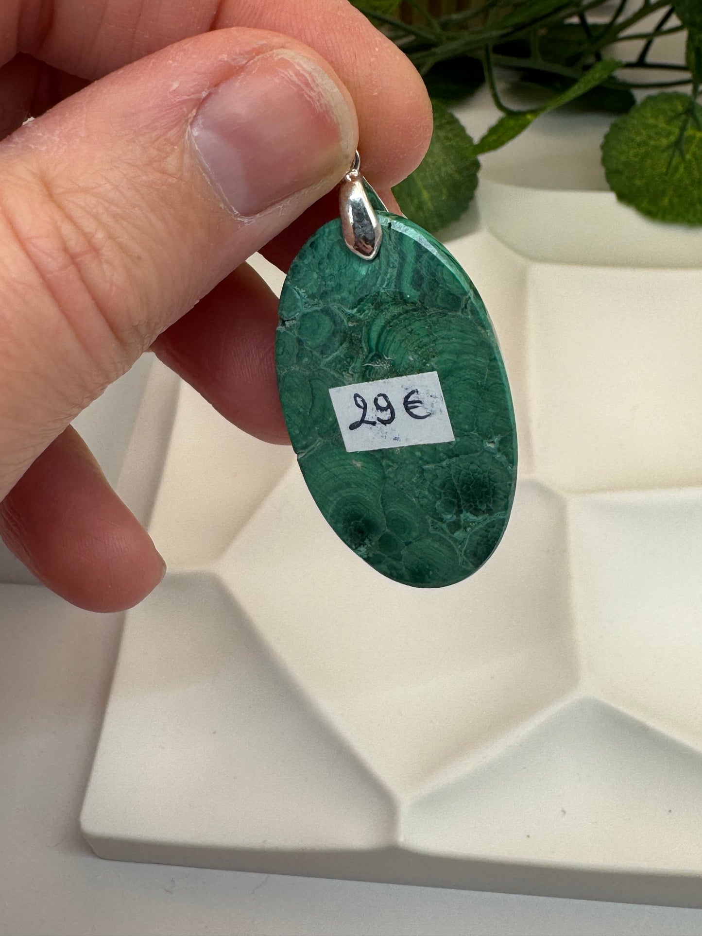 Pendentif Malachite