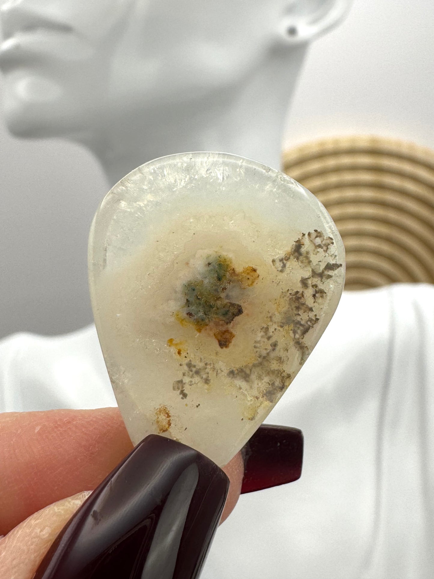 Pendentif Quartz Solaire goutte