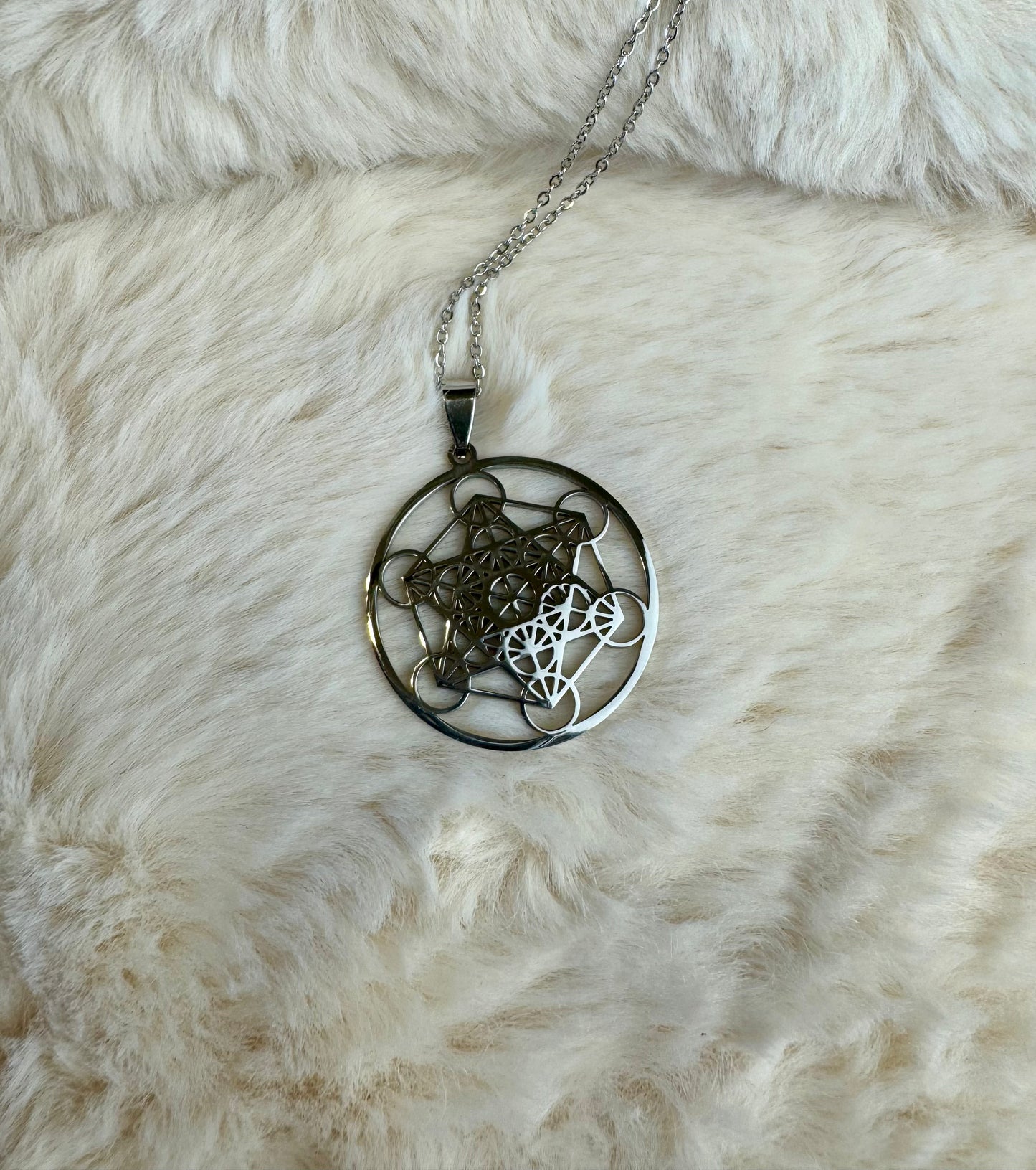 Collier Cube de Métatron