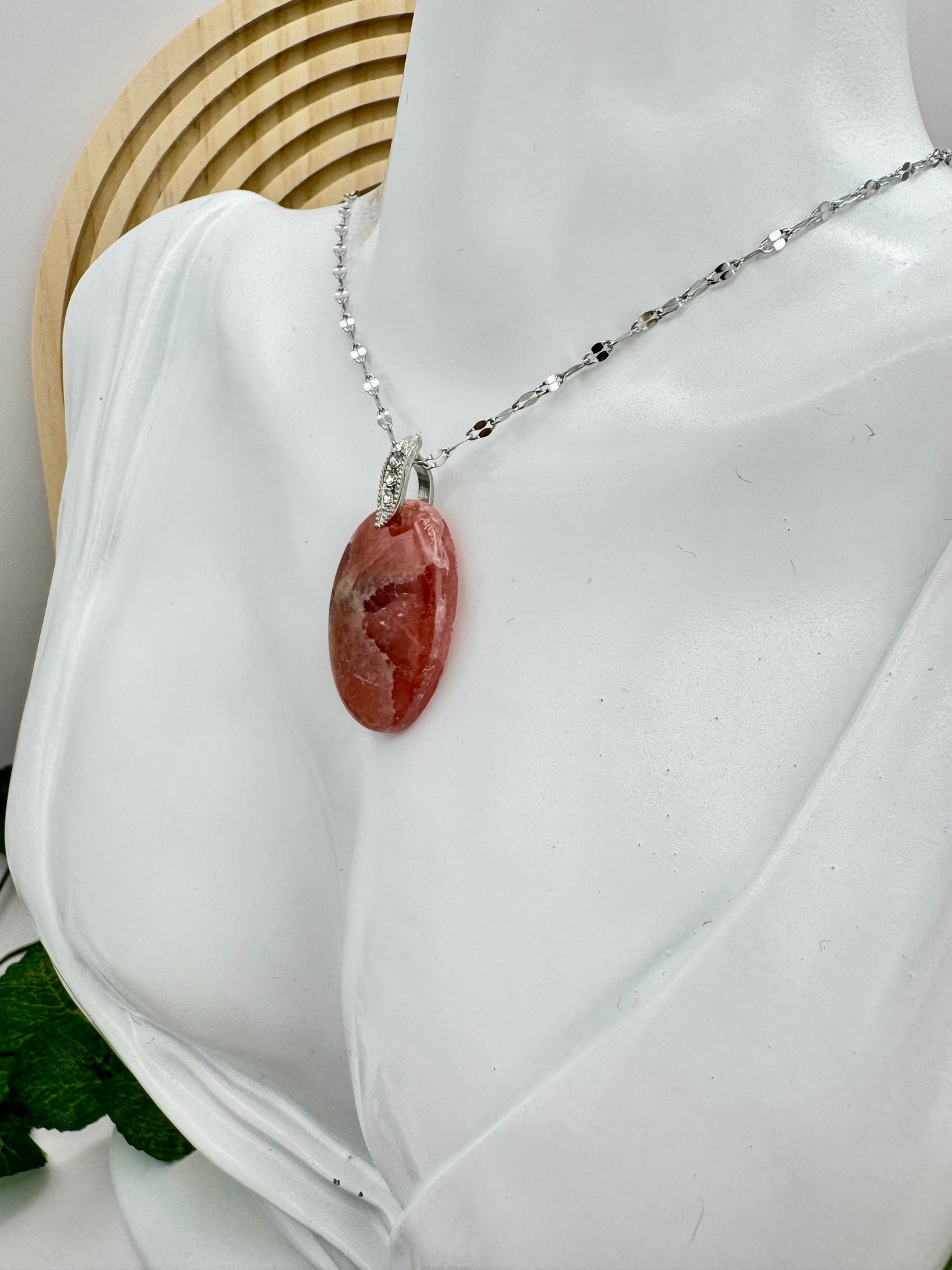 Pendentif Rhodocrosite