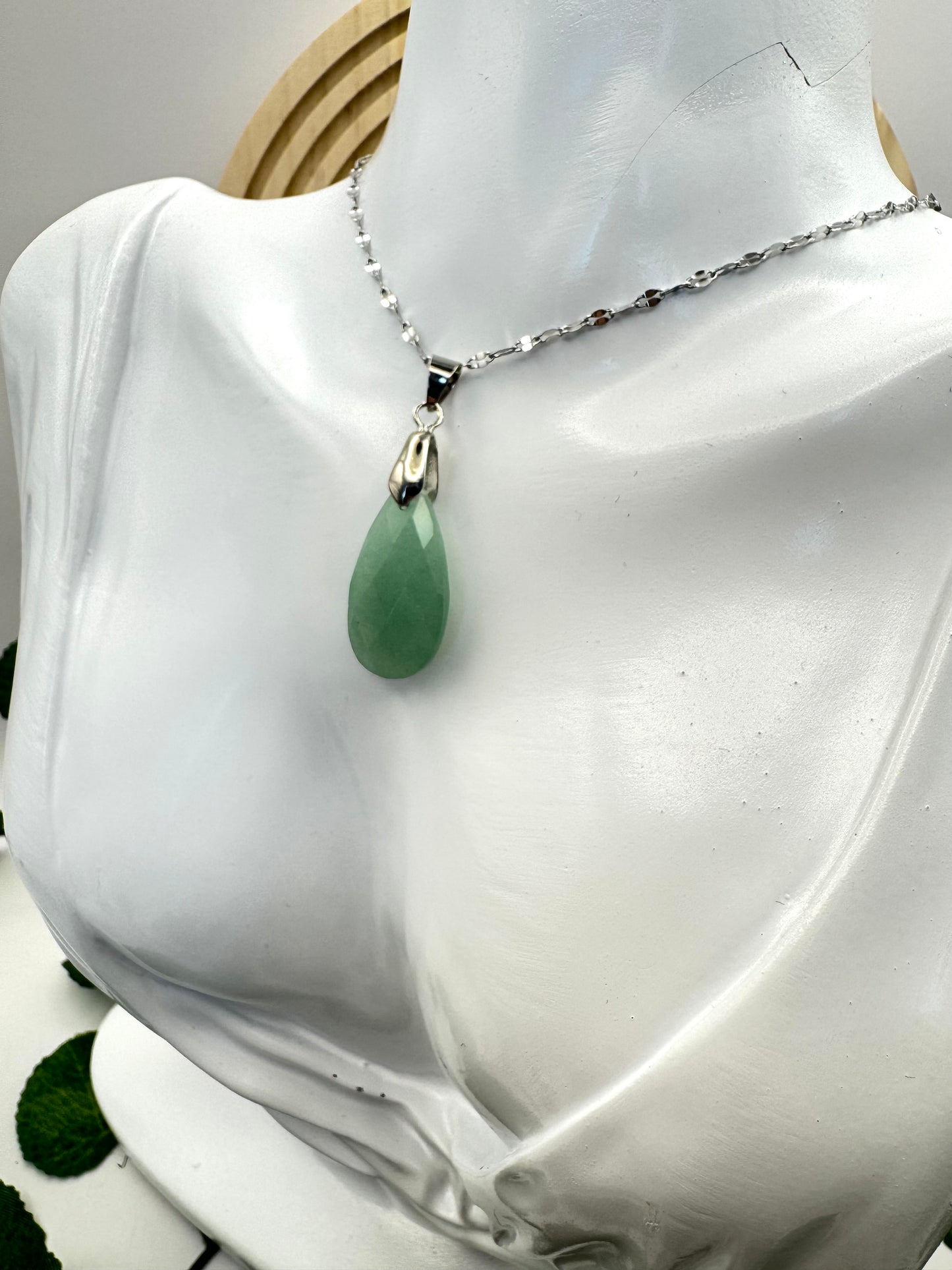 Pendentif Aventurine verte