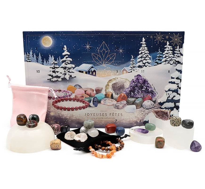 Calendrier de l'avent de Lithothérapie