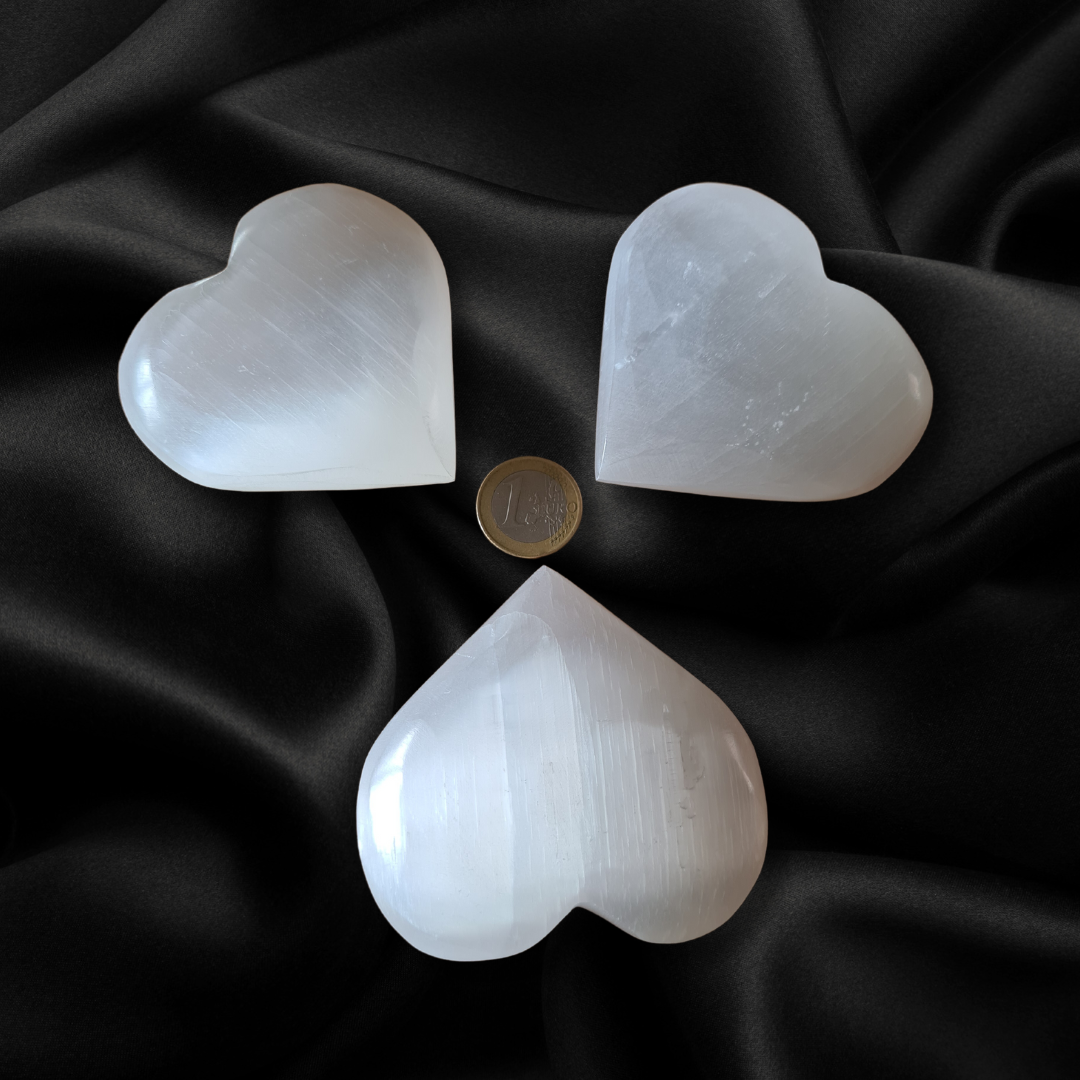 Galet Cœur Sélénite