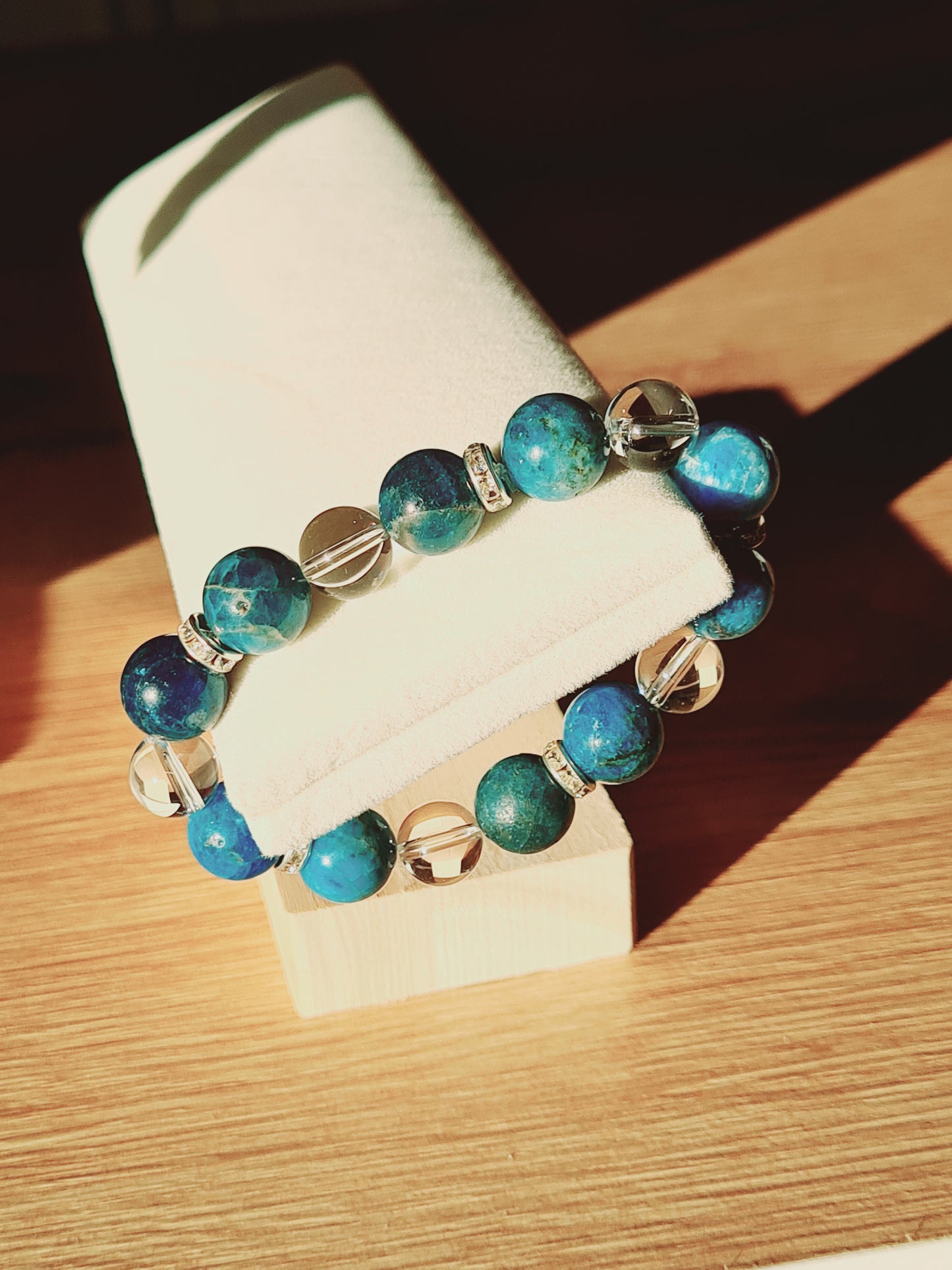 Bracelets perles 8 mm fil élastique