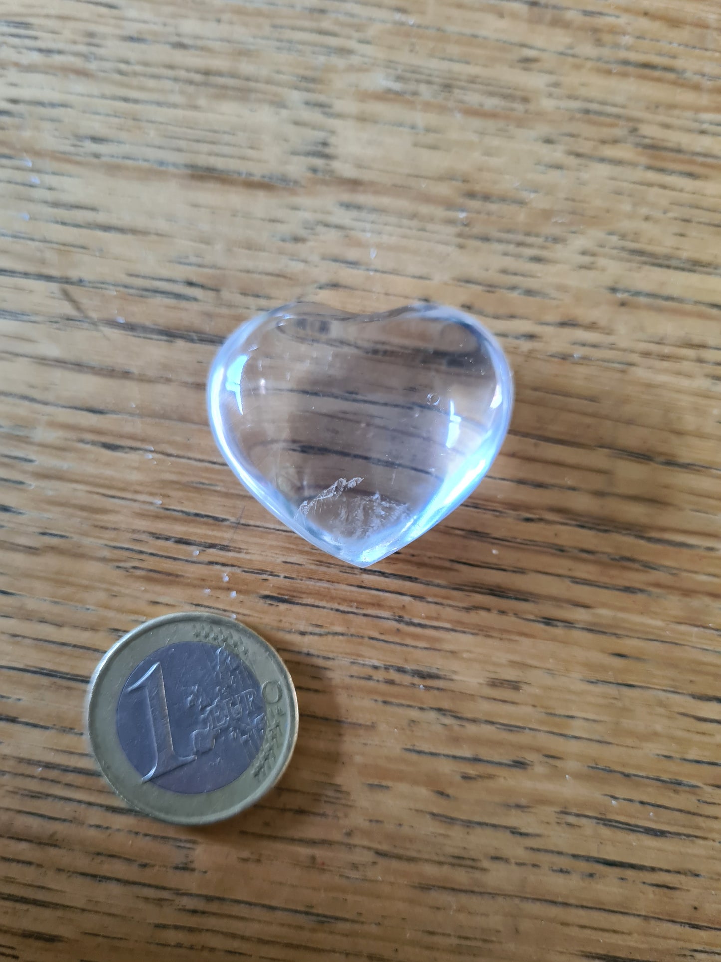 Rock Crystal Heart Pebbles