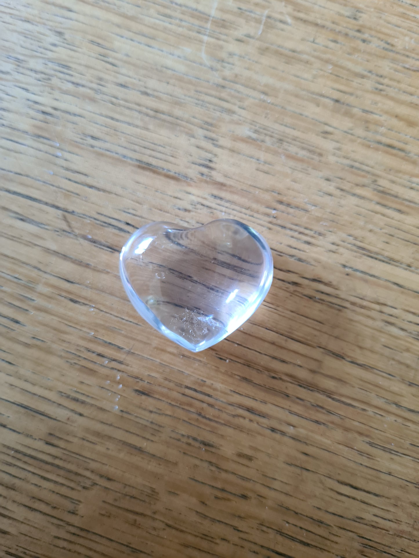 Rock Crystal Heart Pebbles