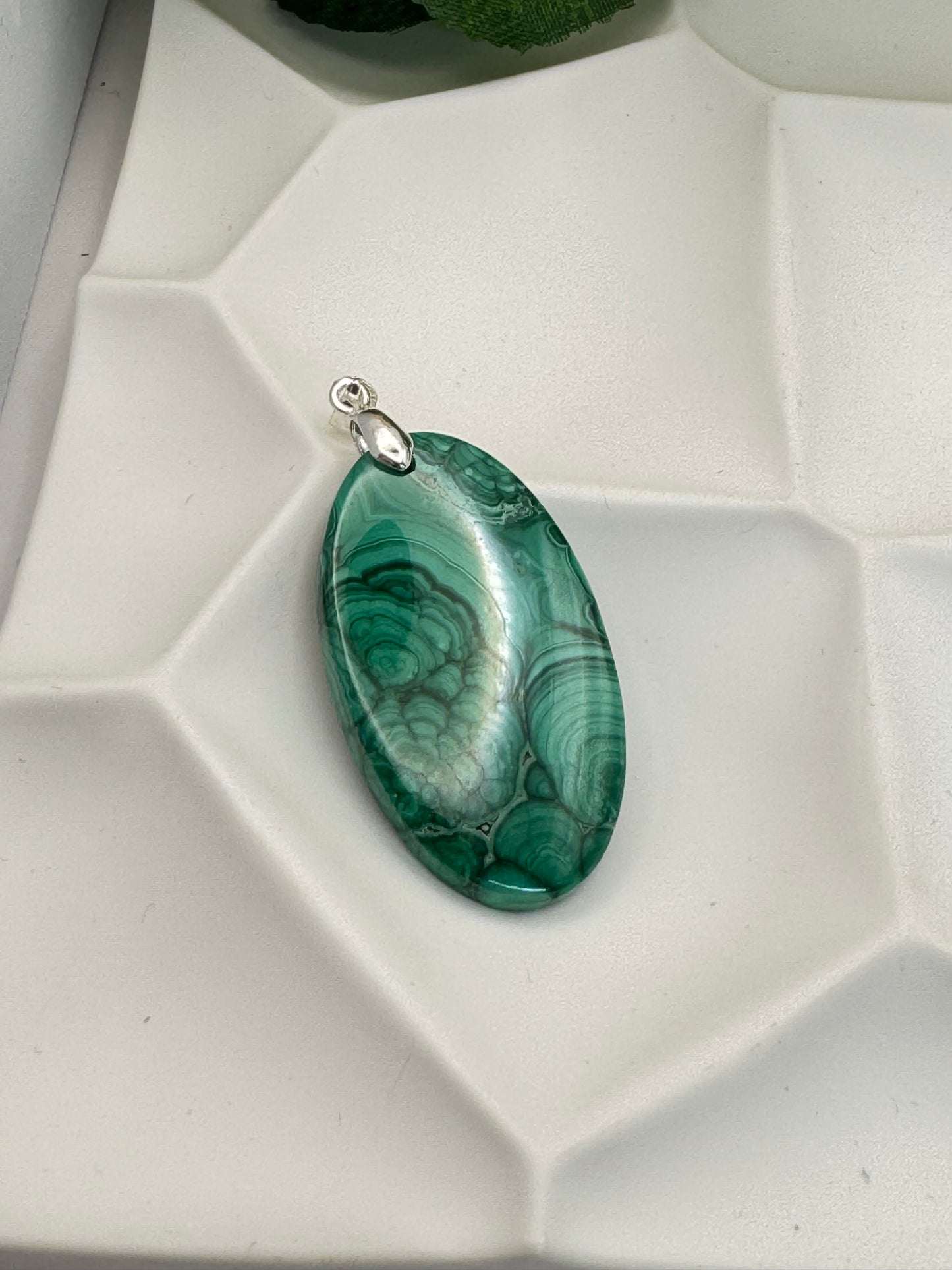 Pendentif Malachite