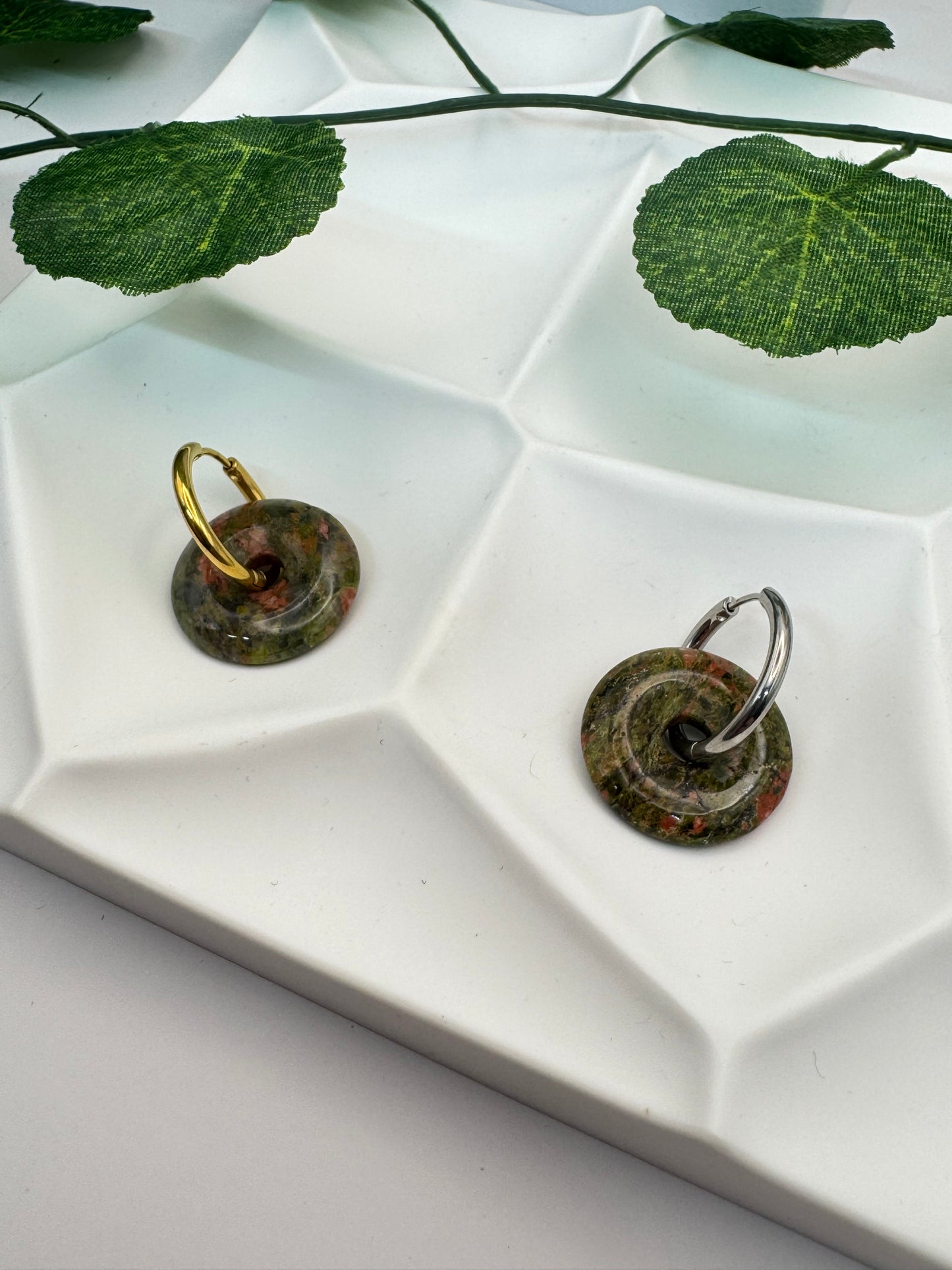 Donut Unakite 20mm