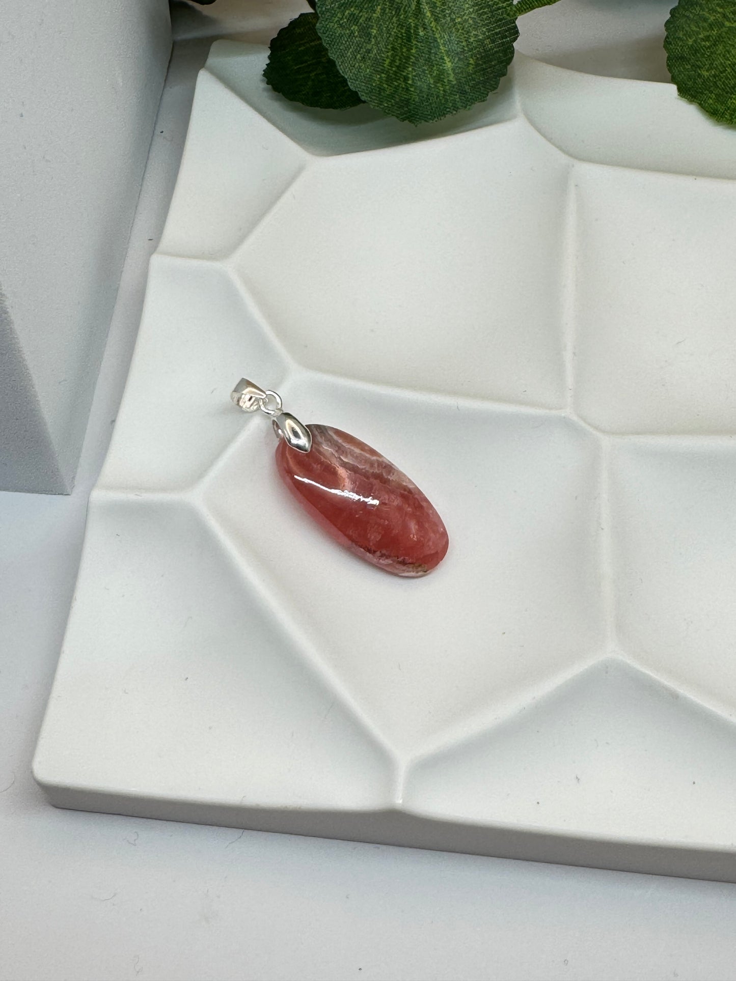 Pendentif Rhodocrosite