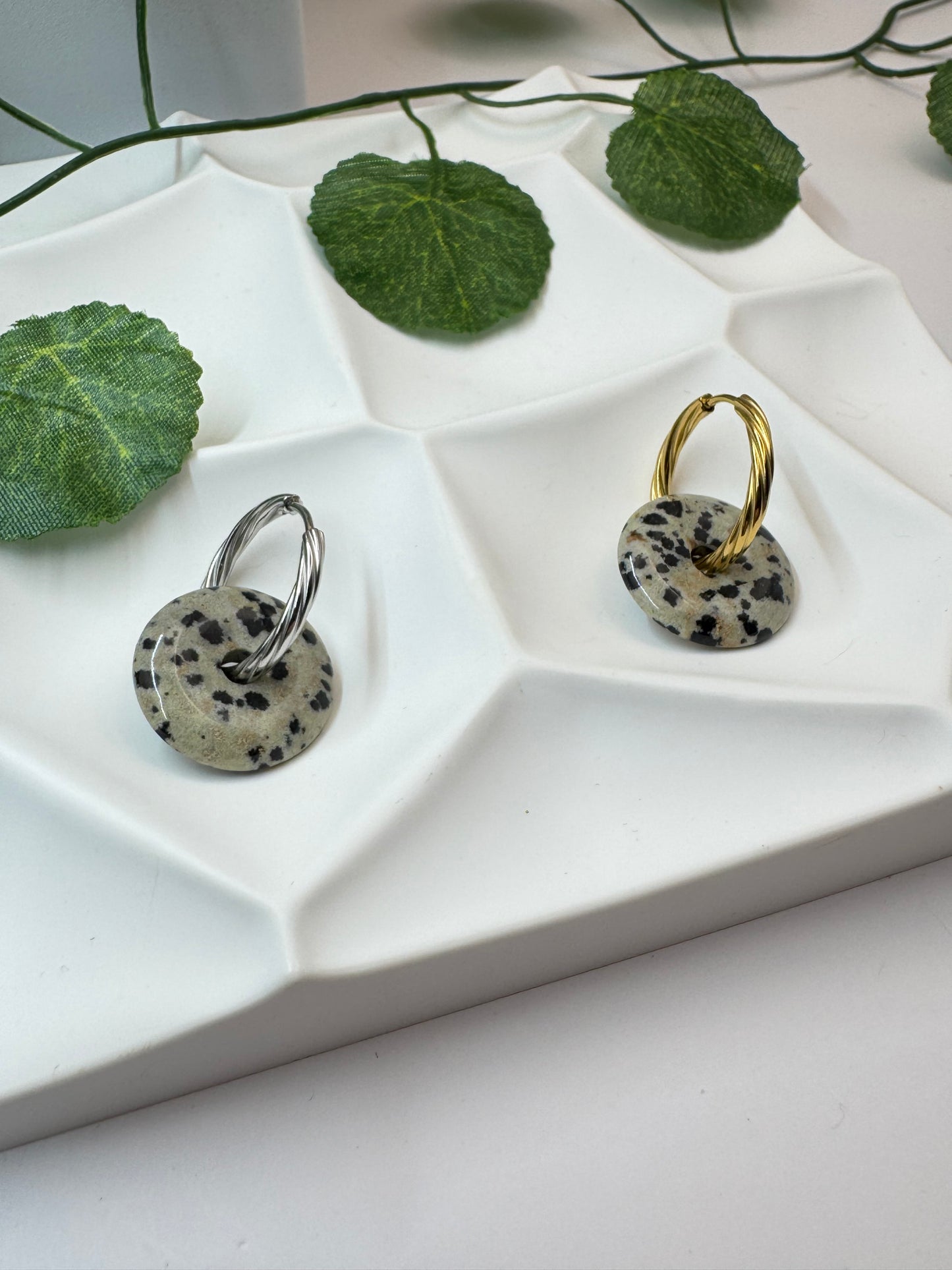 Donut Jaspe Dalmatien 20mm