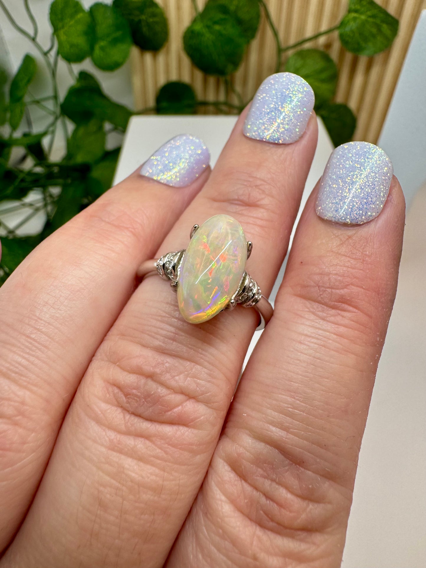 Bague réglable Opale Welo