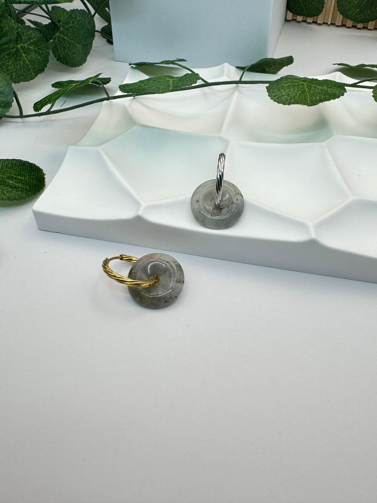 Donut Labradorite Claire 20mm