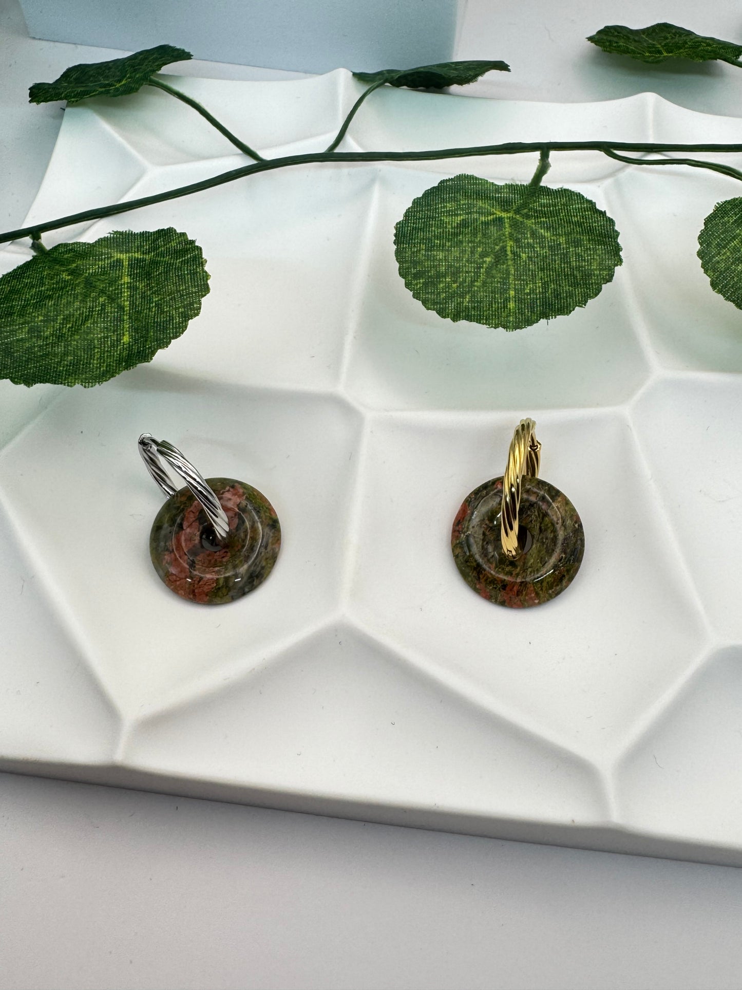 Donut Unakite 20mm
