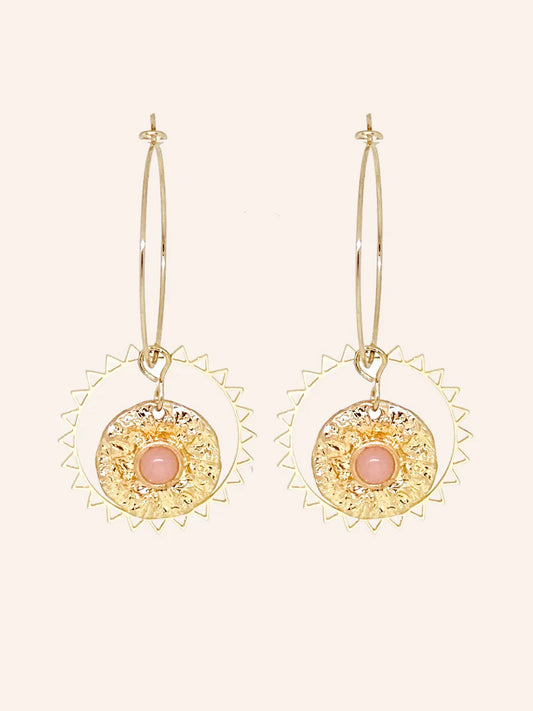 Boucles d'oreilles ROSA