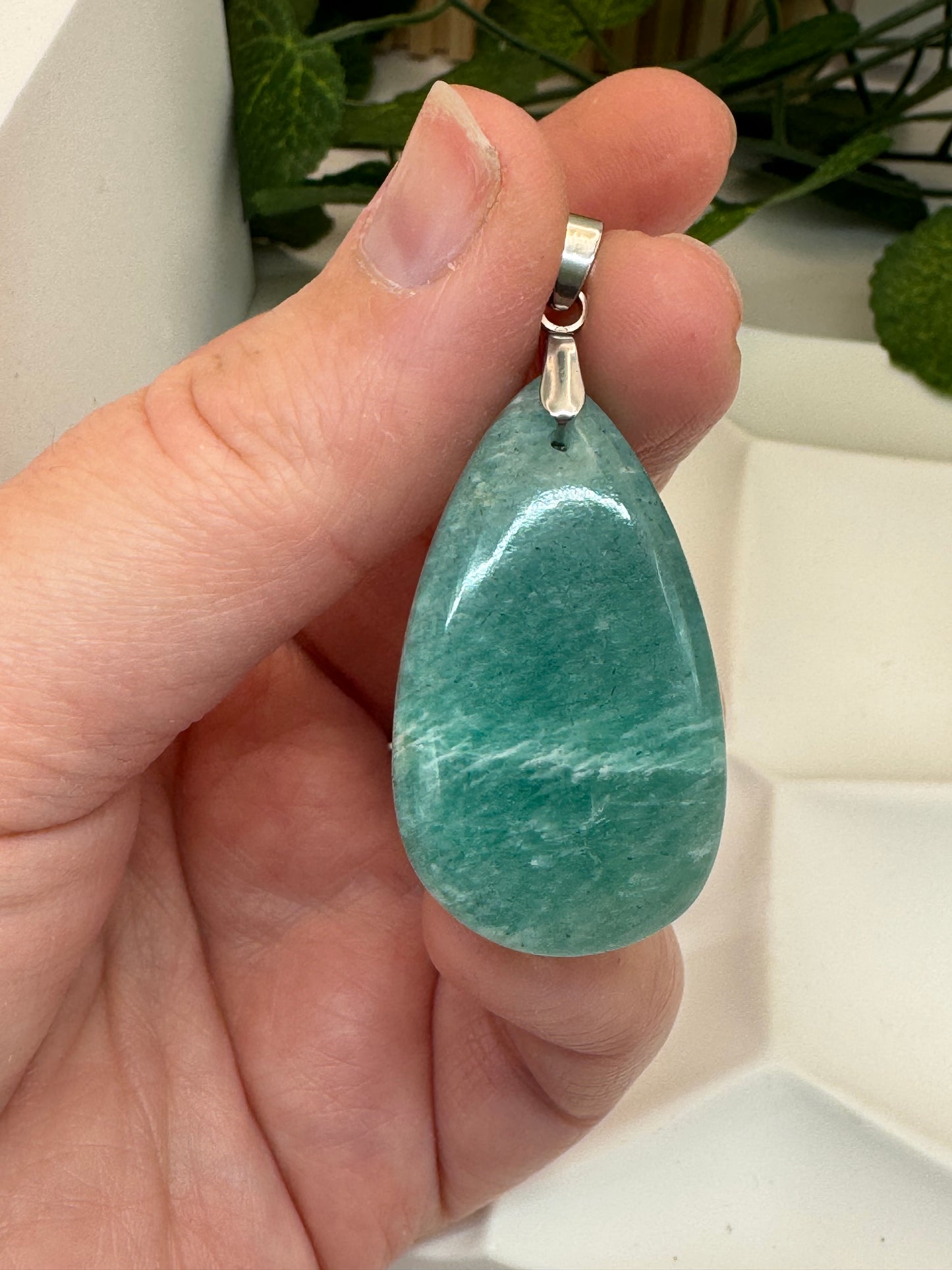 Pendentif Amazonite