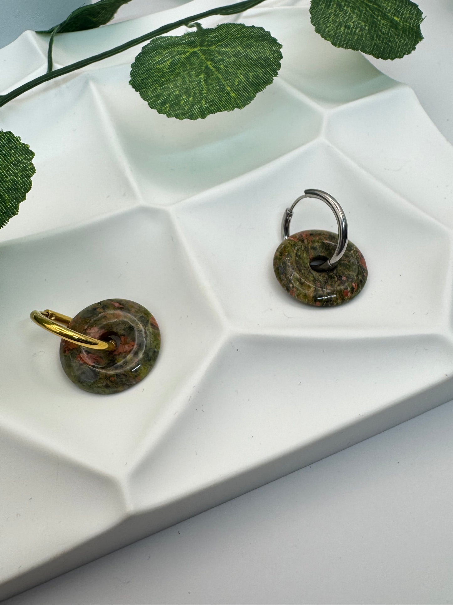 Donut Unakite 20mm