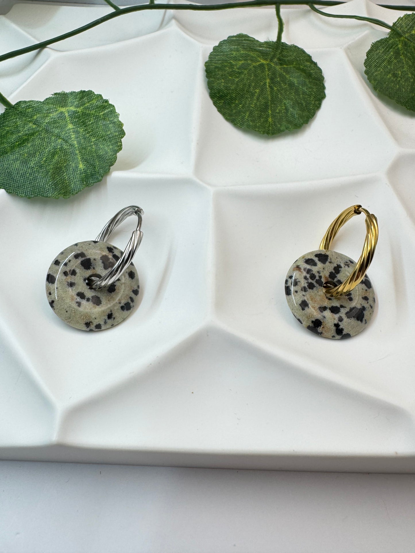 Donut Jaspe Dalmatien 20mm