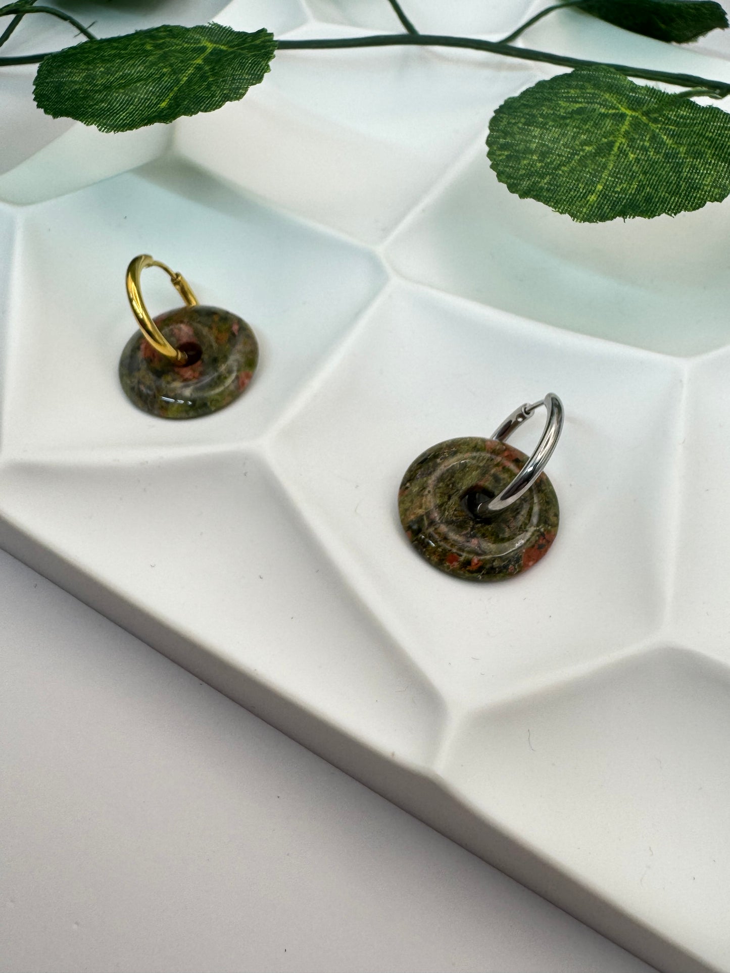Donut Unakite 20mm
