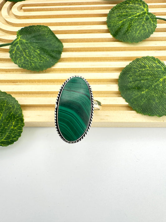 Bague Malachite
