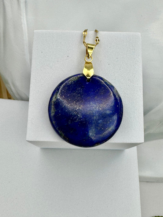 Pendentif Rond Lapis Lazuli
