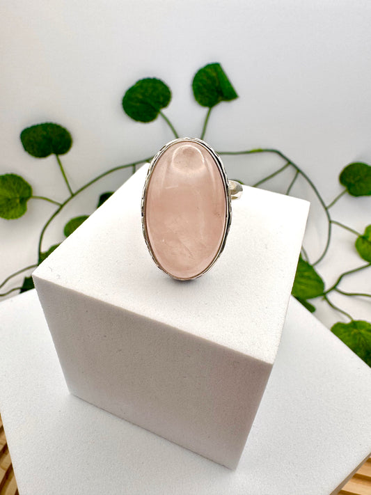 Bague Quartz Rose