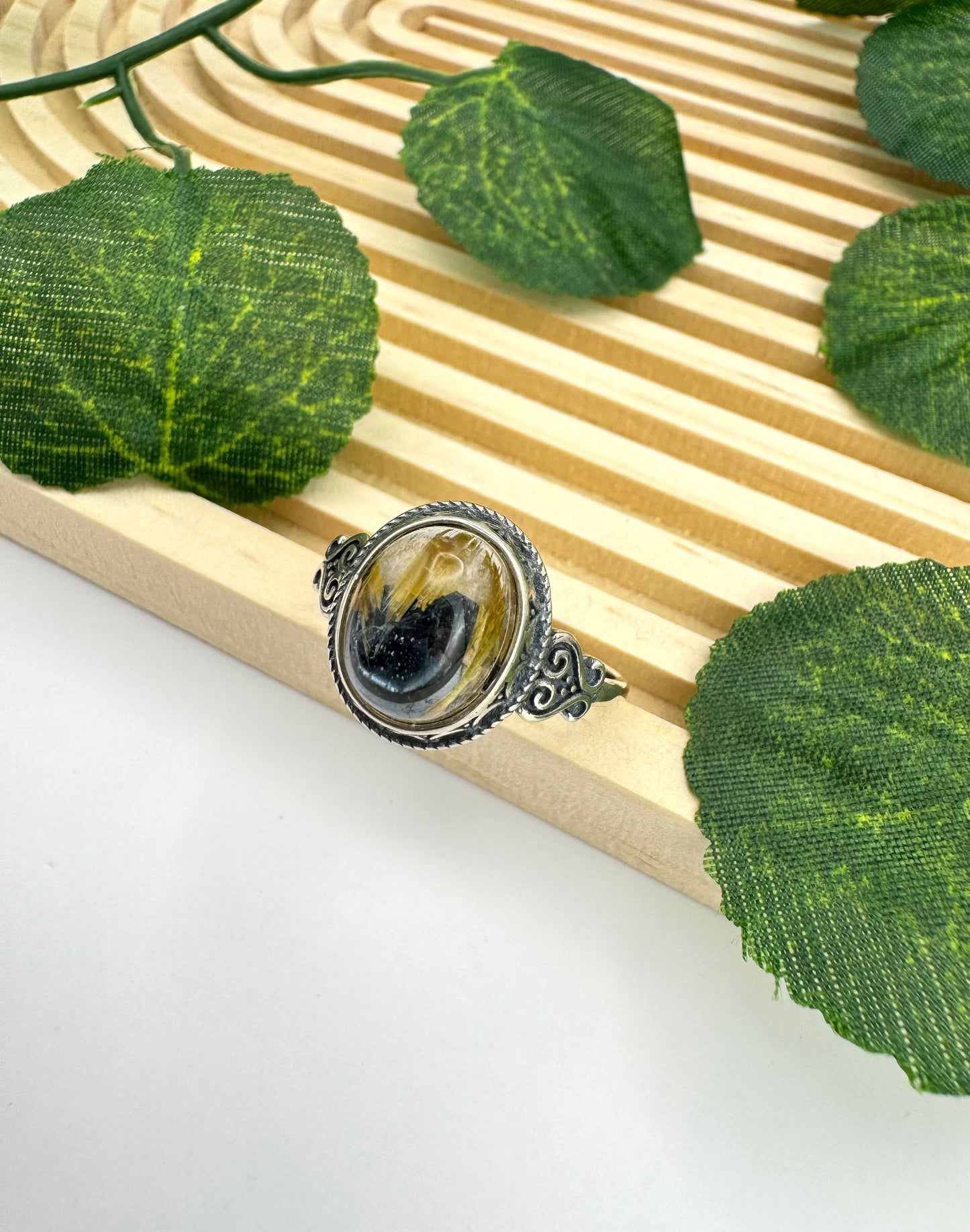 Bague Quartz Rutile