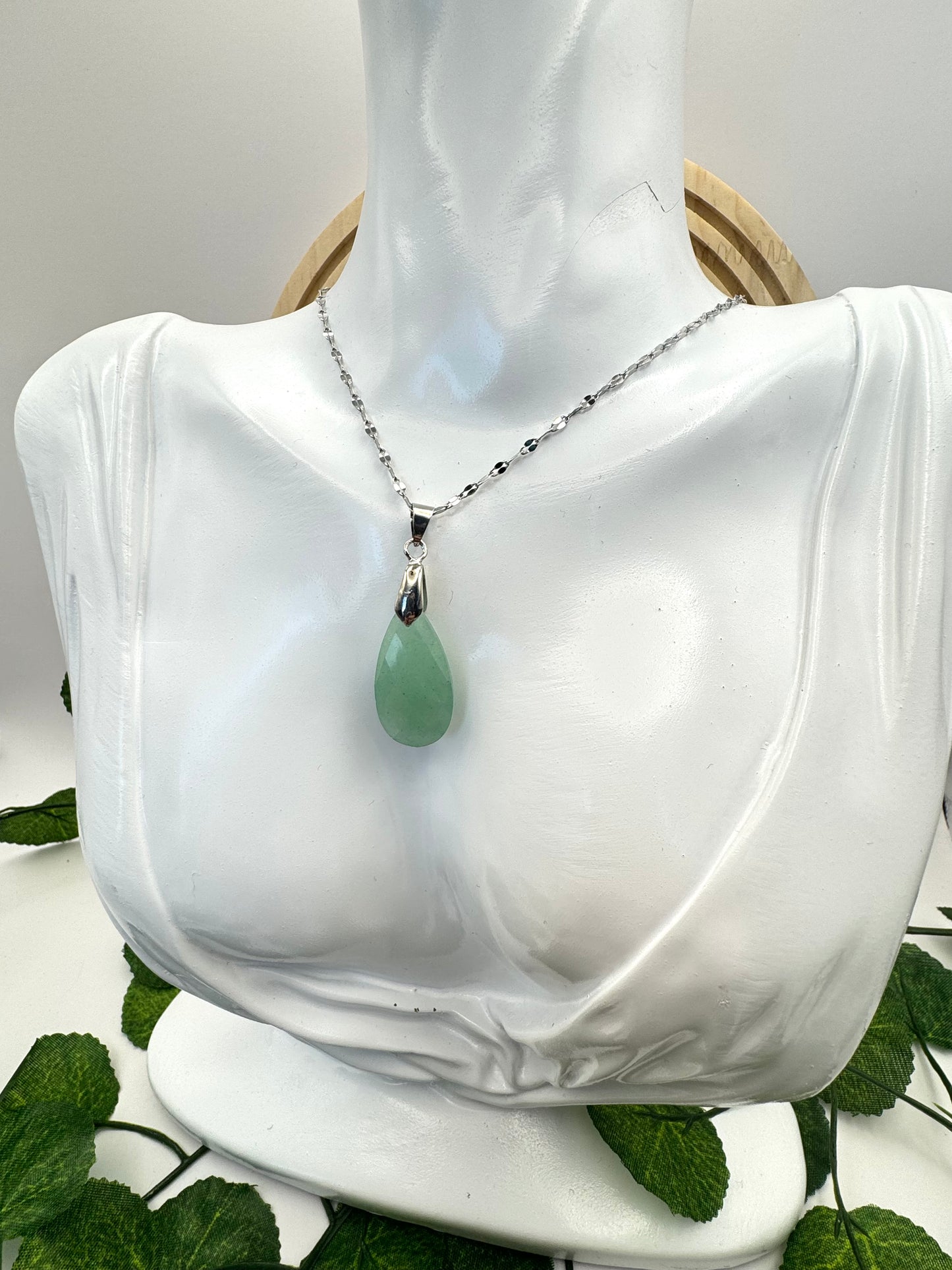 Pendentif Aventurine verte