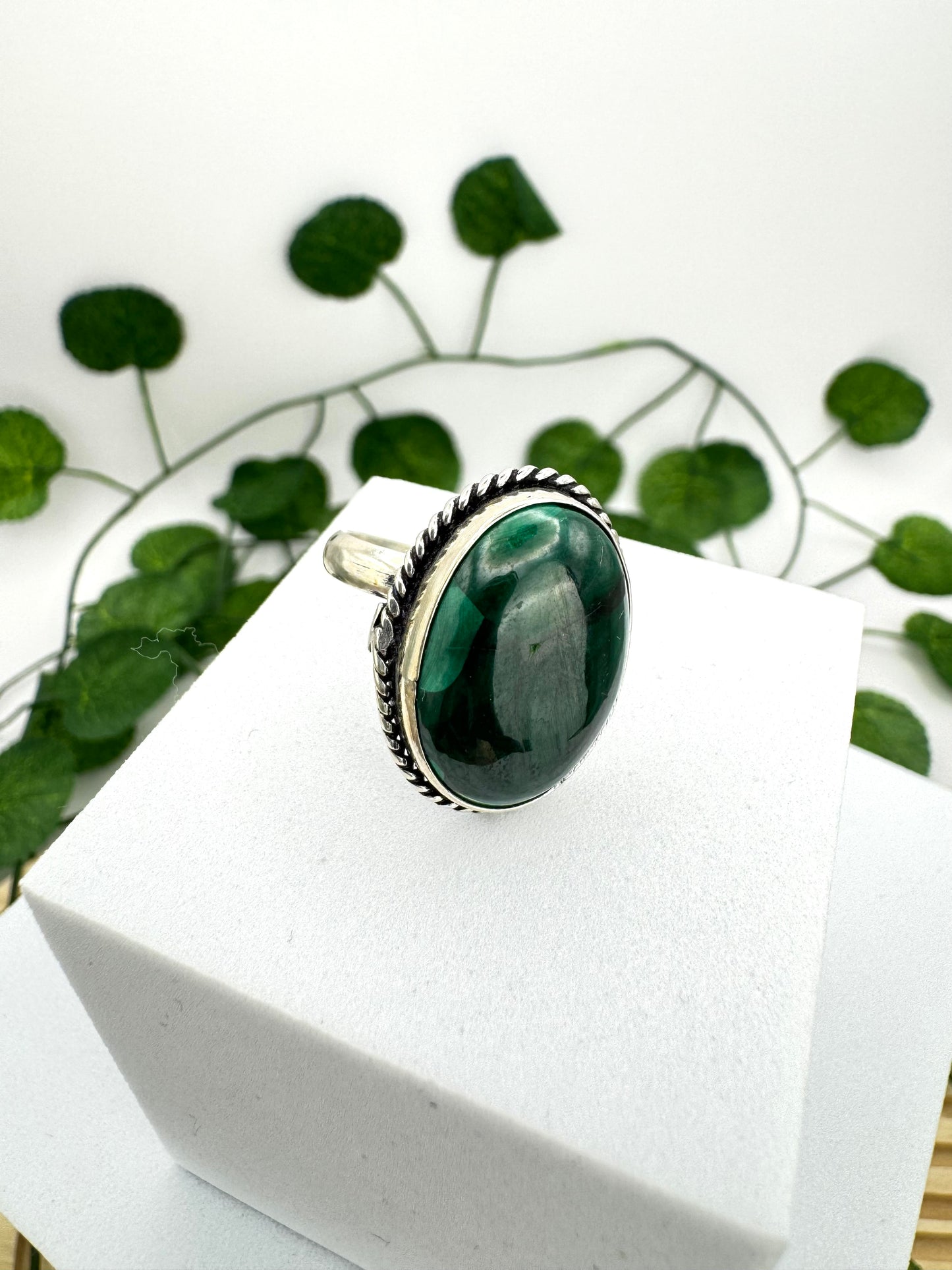 Bague Malachite
