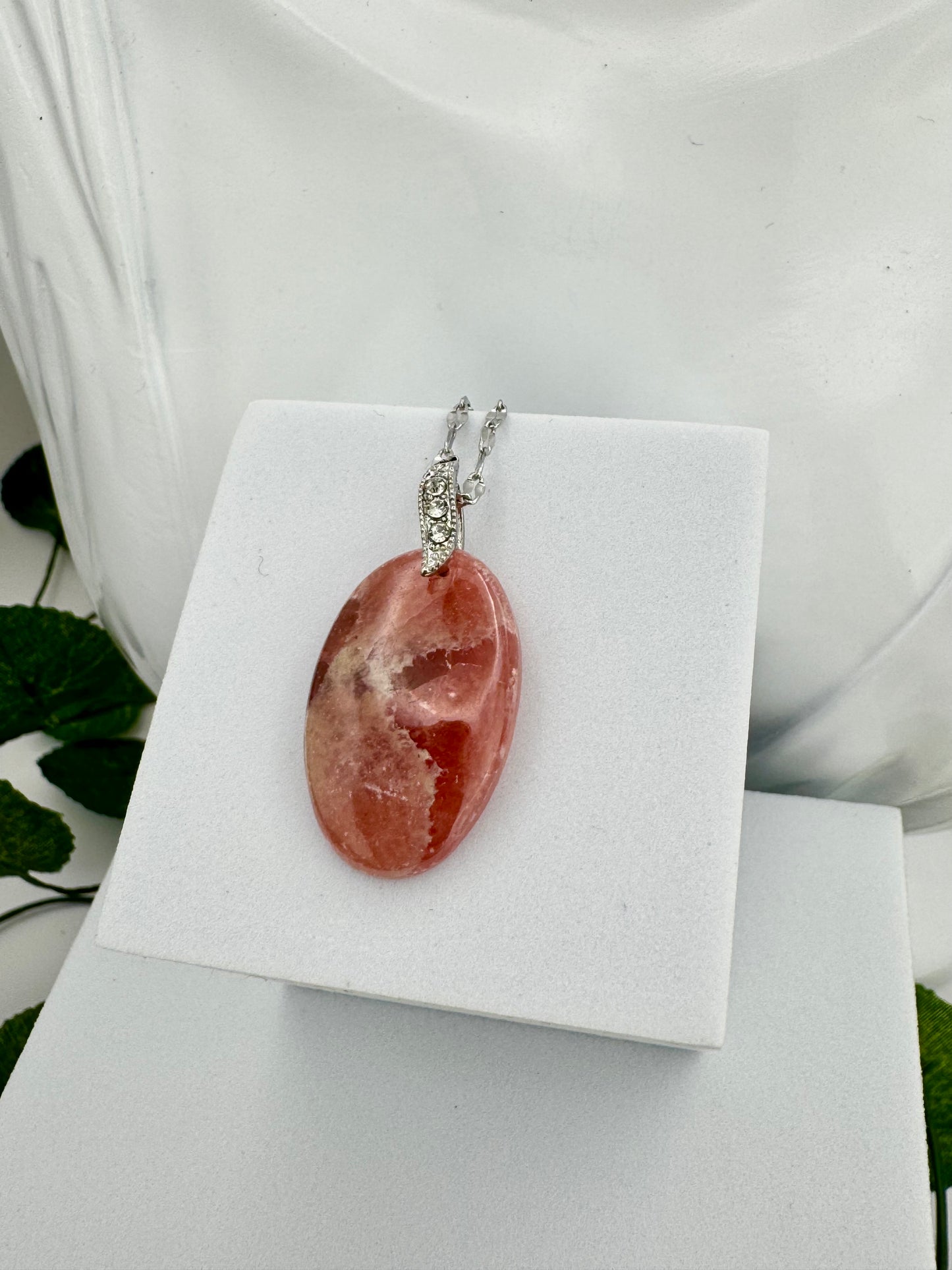 Pendentif Rhodocrosite