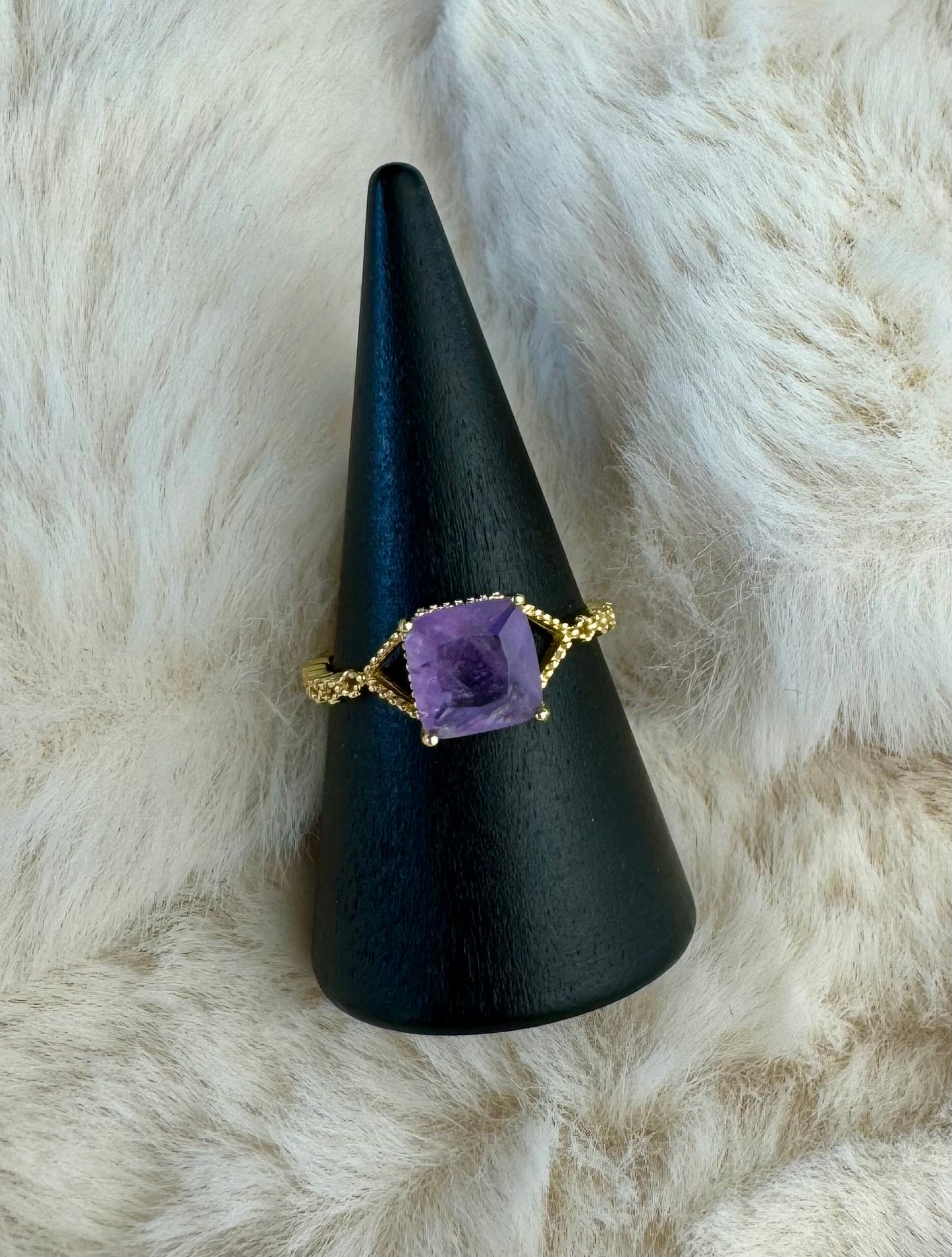 Bague Améthyste Argent 925