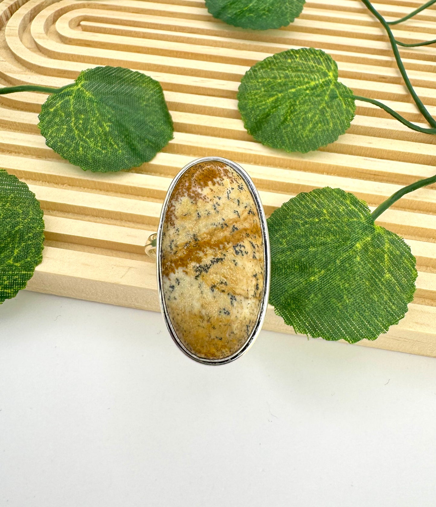Bague Jaspe Paysage