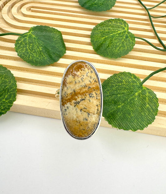 Bague Jaspe Paysage