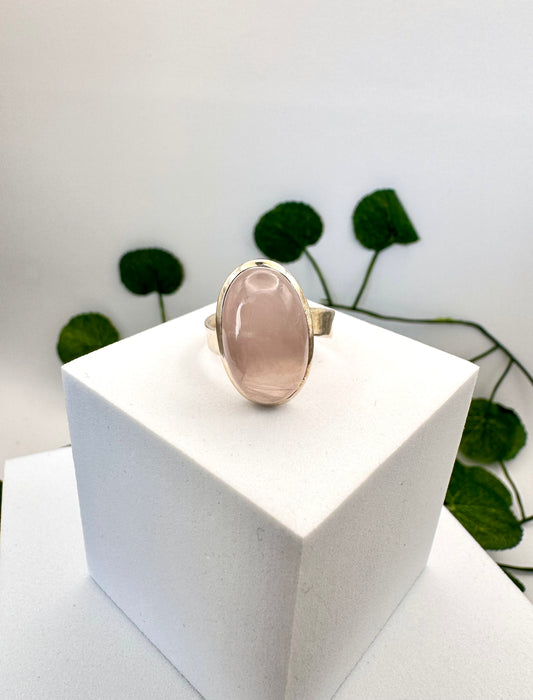 Bague Quartz Rose