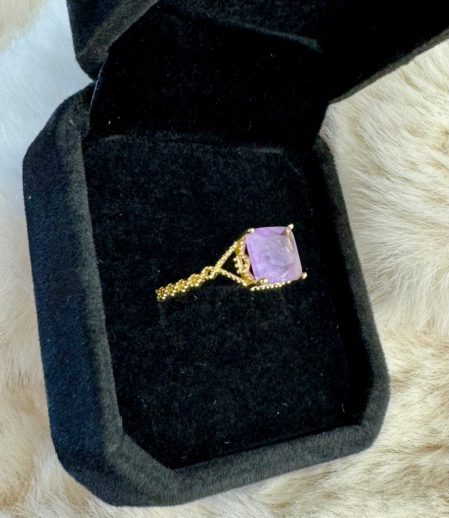 Bague Améthyste Argent 925