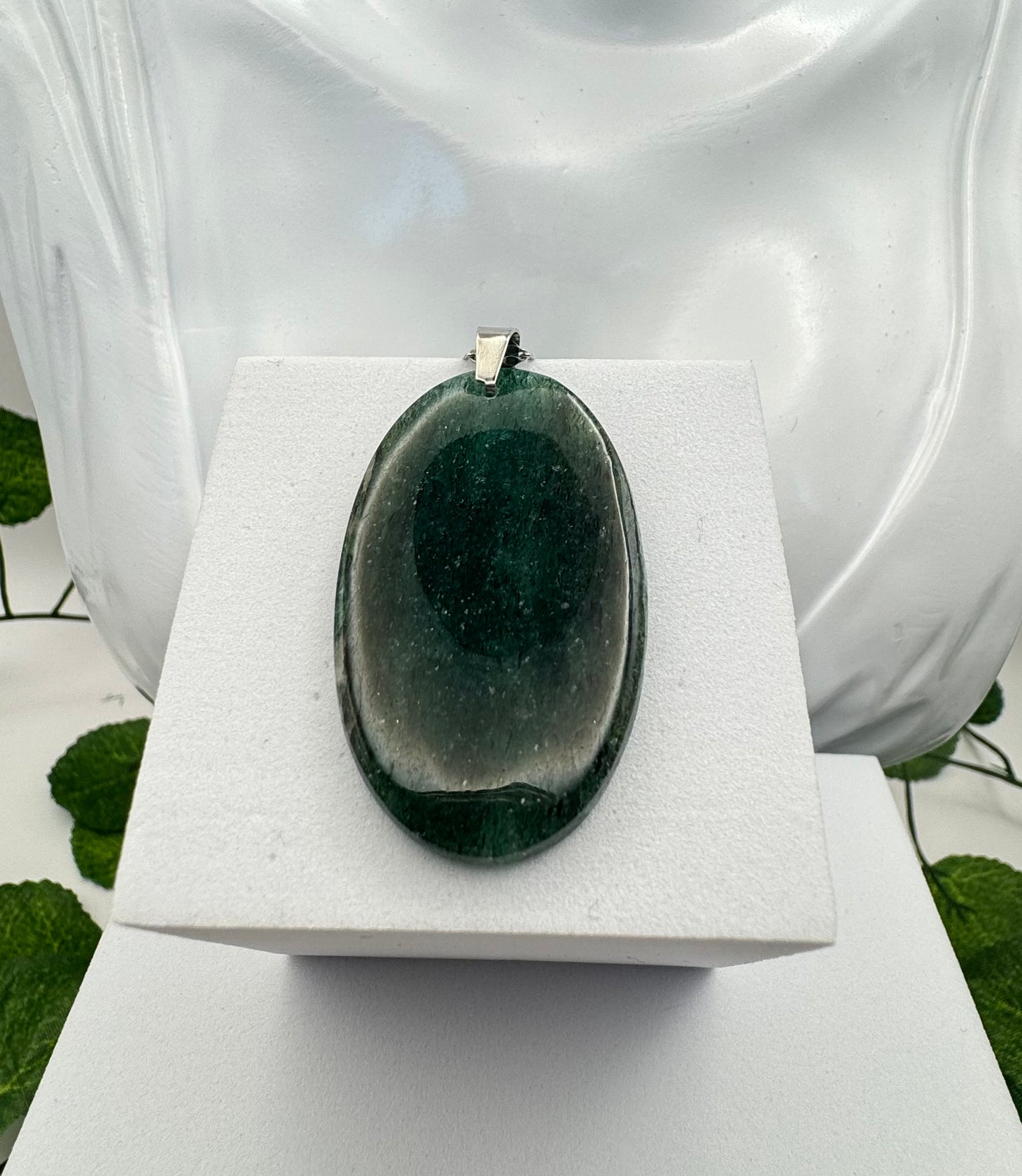 Pendentif Aventurine Verte qualité EXTRA