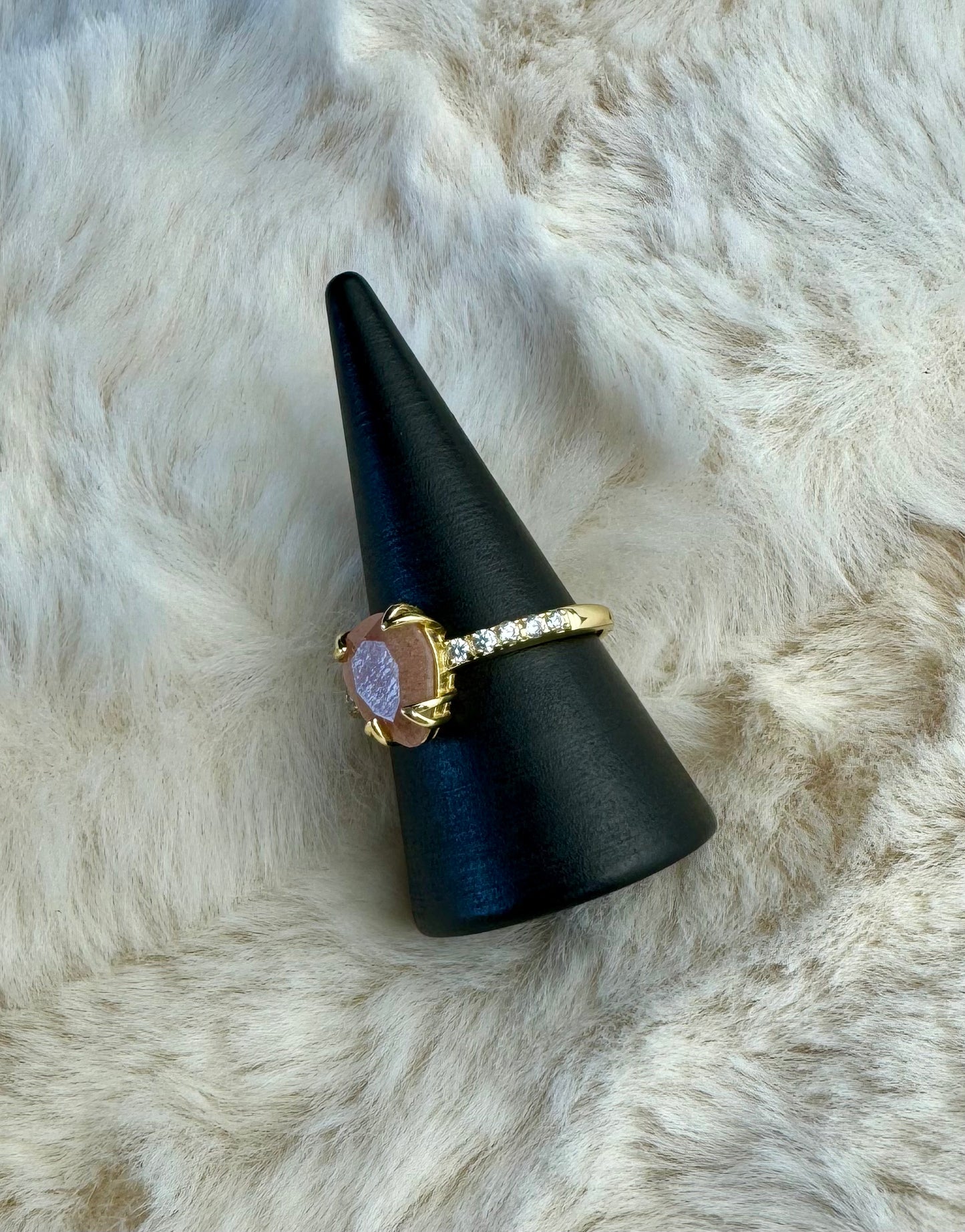 Bague Pierre de Soleil Agent 925