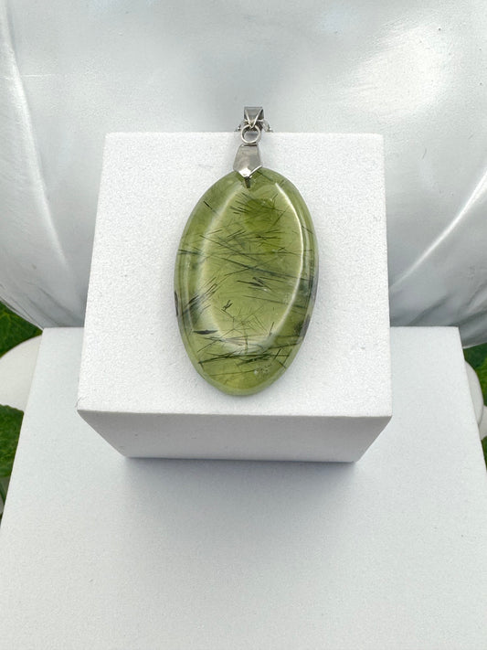 Pendentif Préhnite