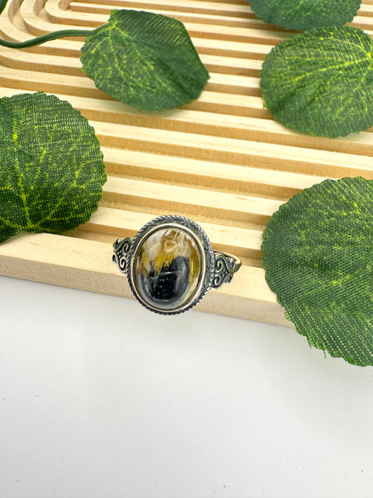 Bague Quartz Rutile