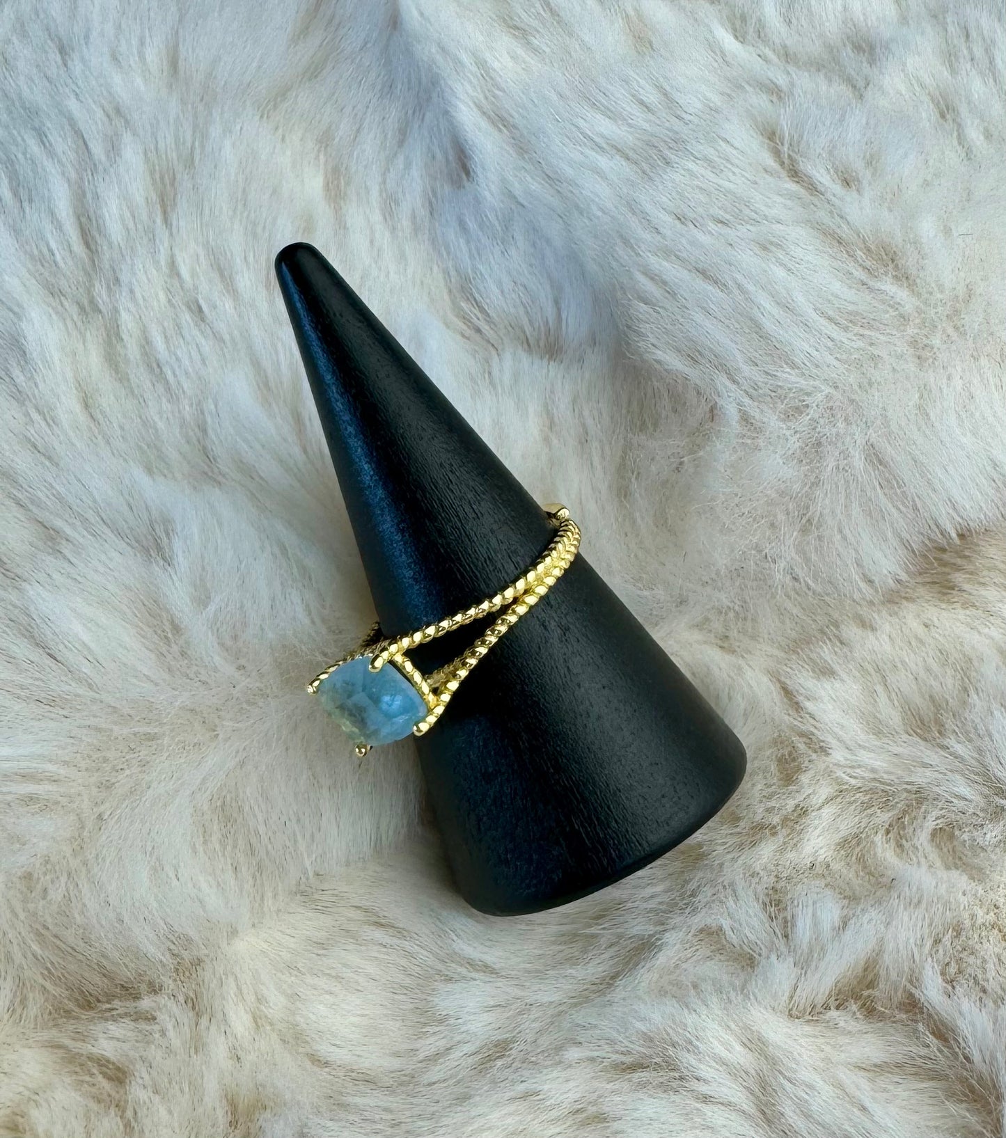 Bague Aigue Marine Argent 925