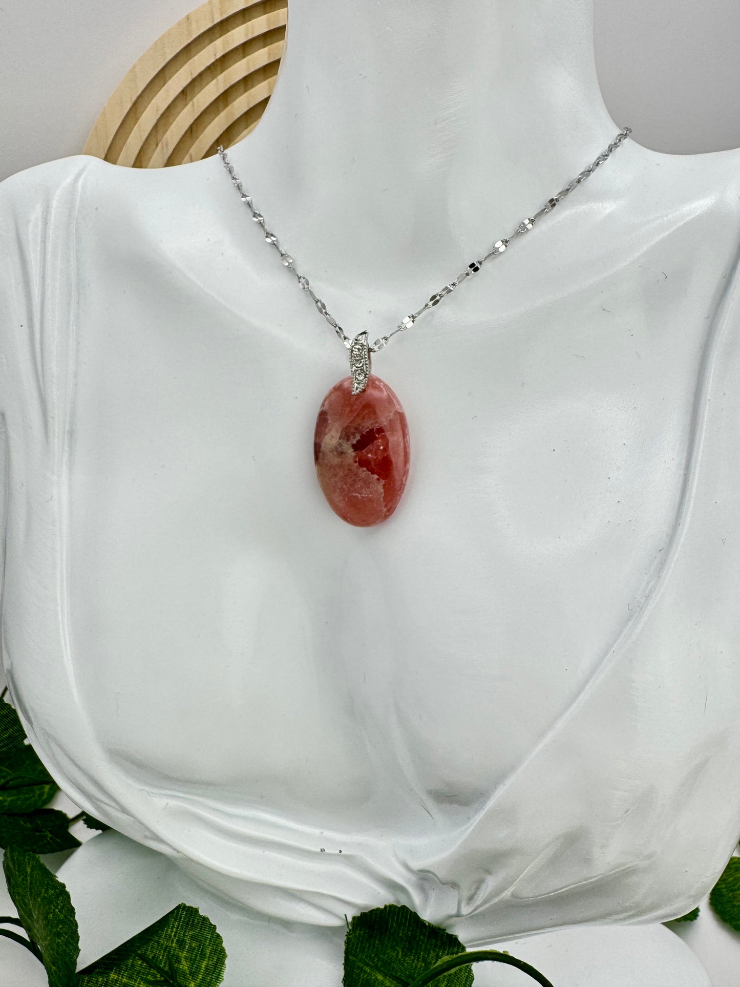 Pendentif Rhodocrosite