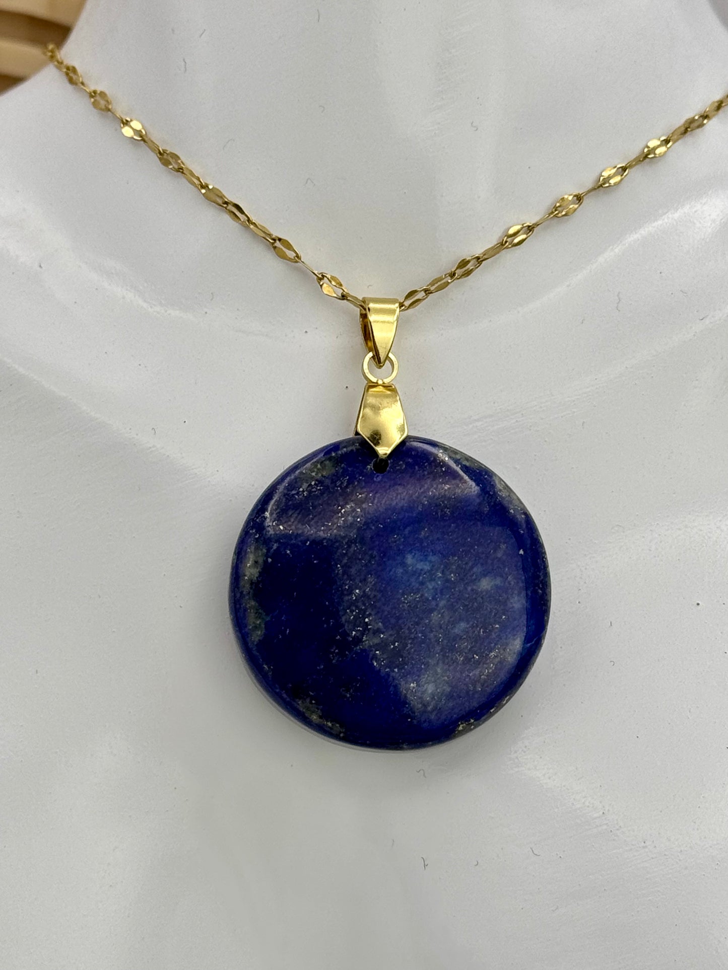 Pendentif Rond Lapis Lazuli