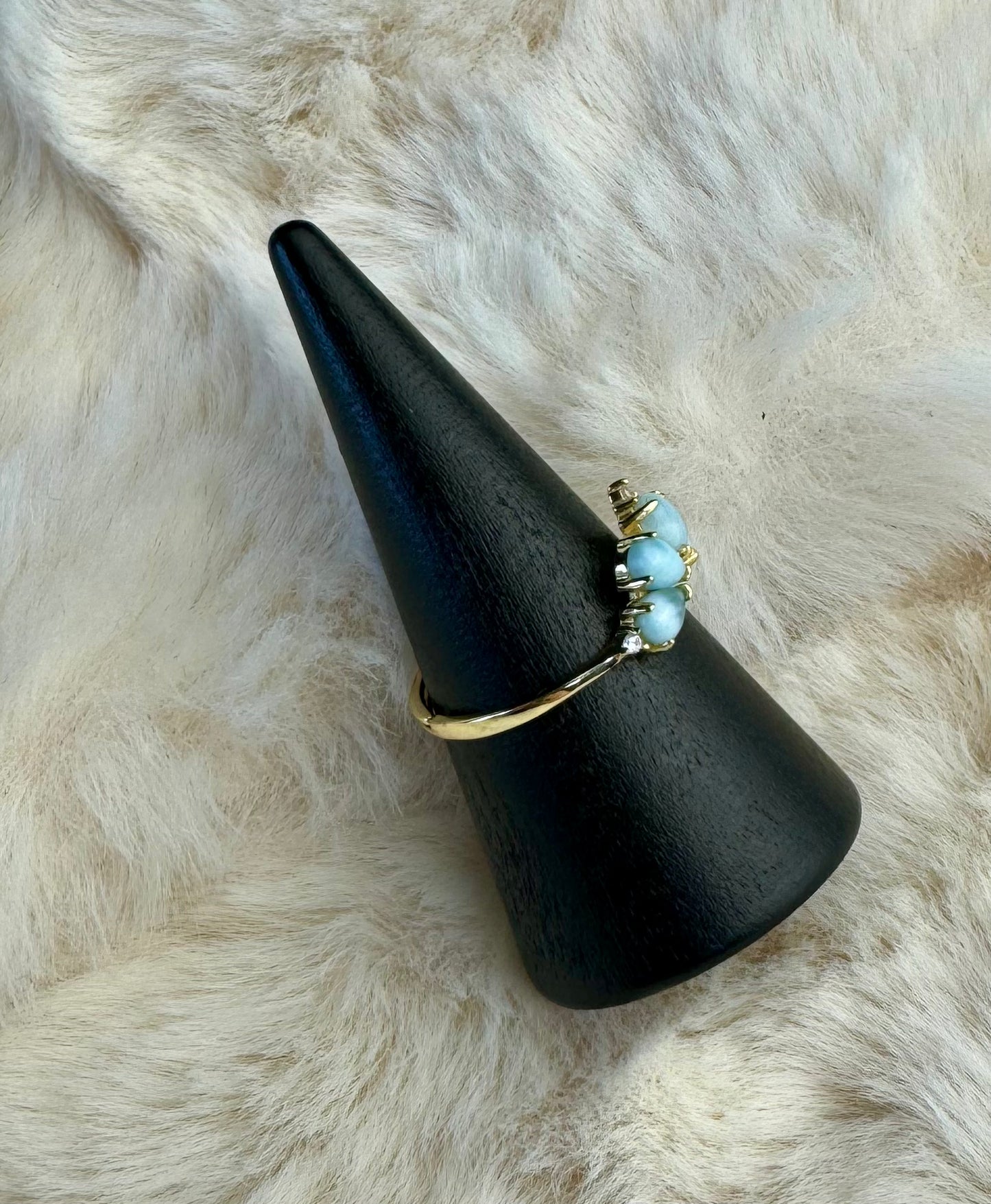 Bague Larimar Diadème Argent 925