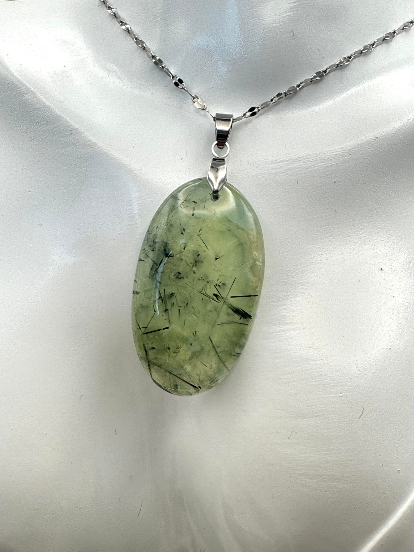 Pendentif Préhnite