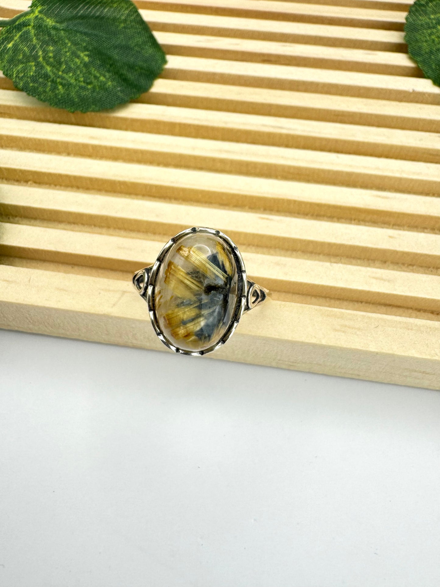 Bague Quartz Rutile