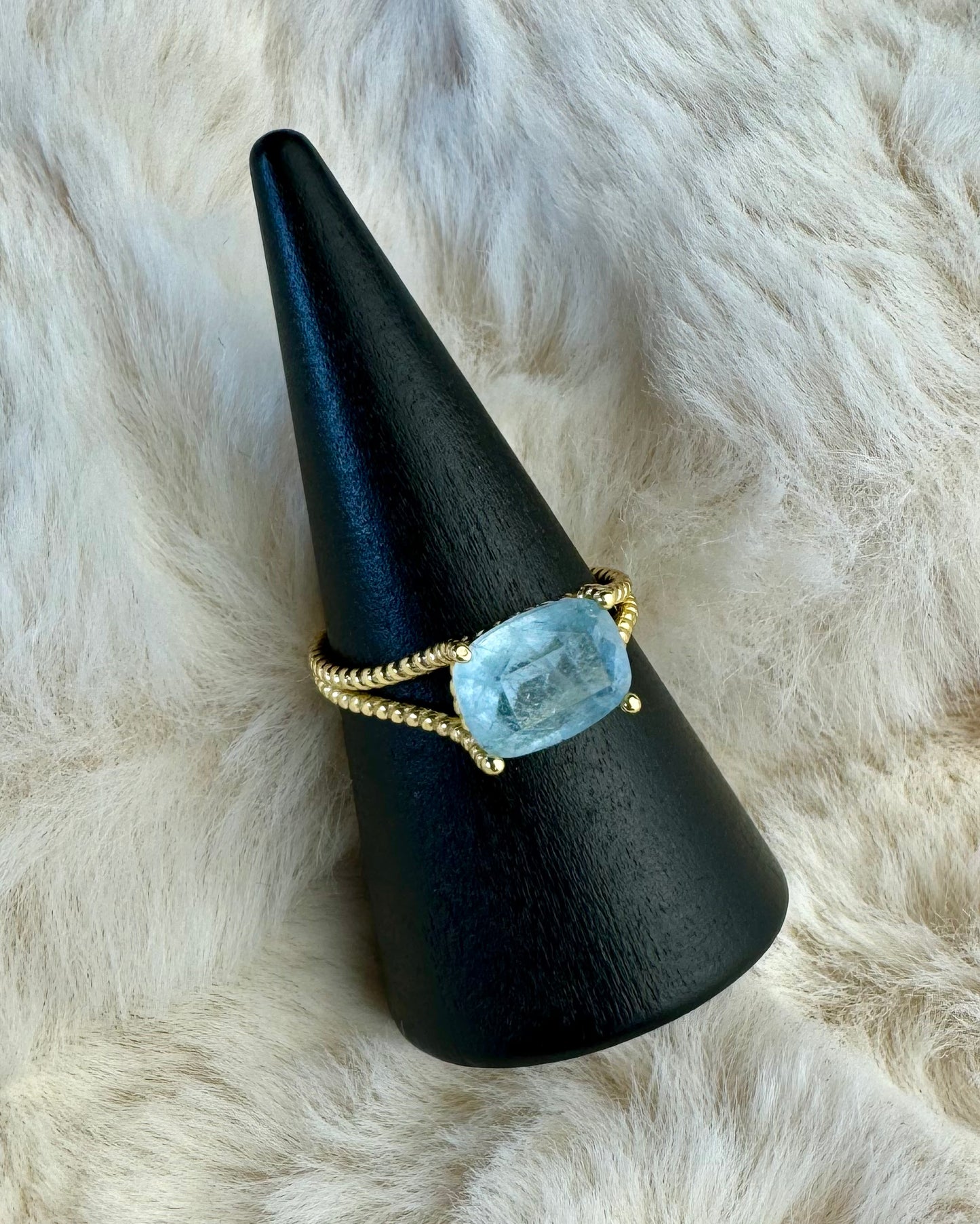 Bague Aigue Marine Argent 925