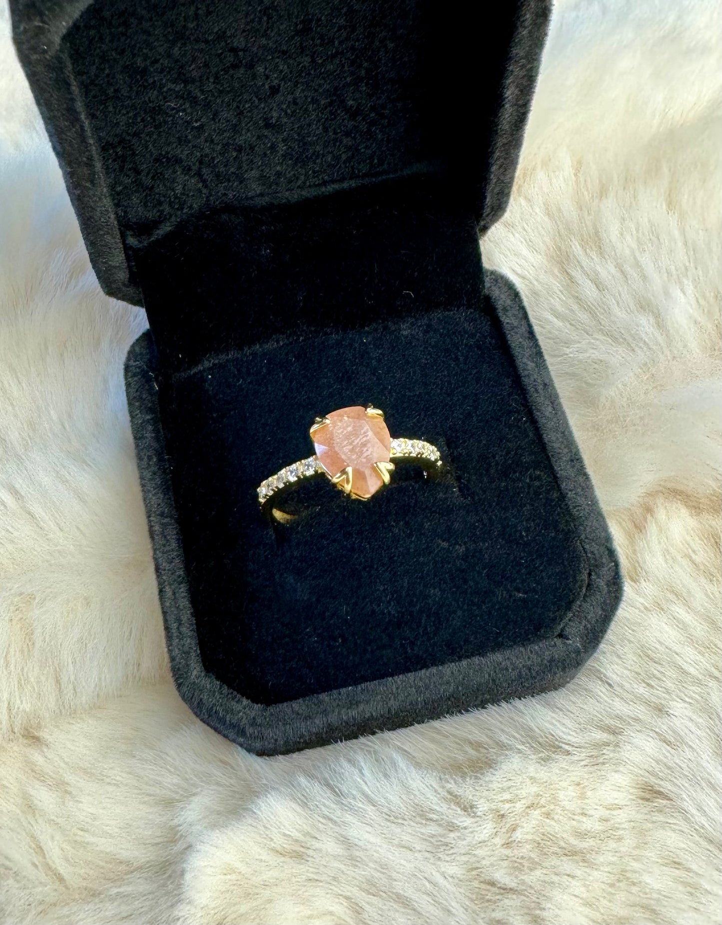 Bague Pierre de Soleil Agent 925