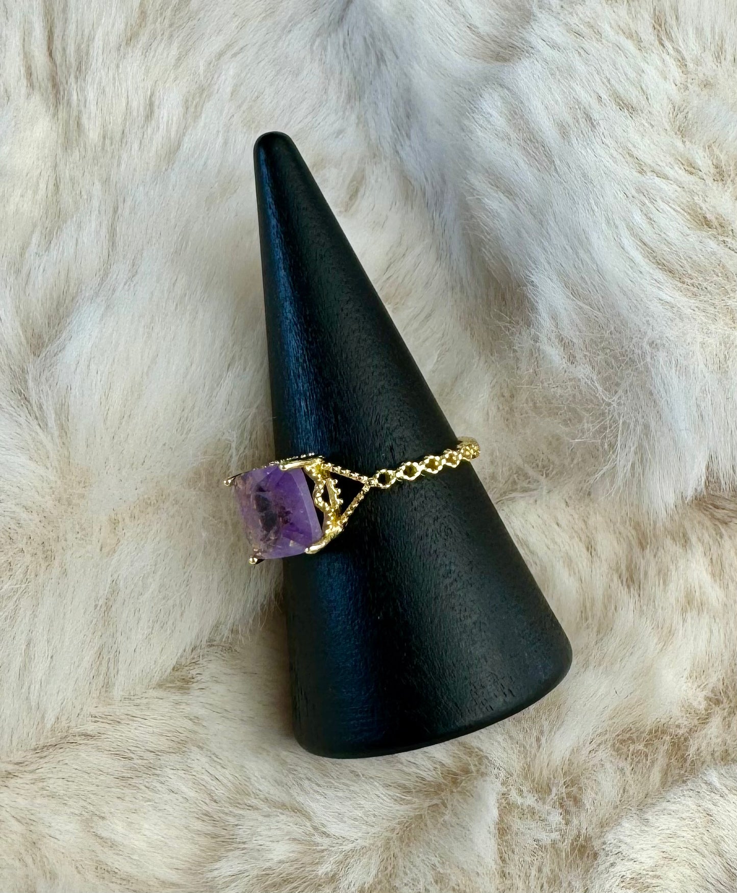 Bague Améthyste Argent 925
