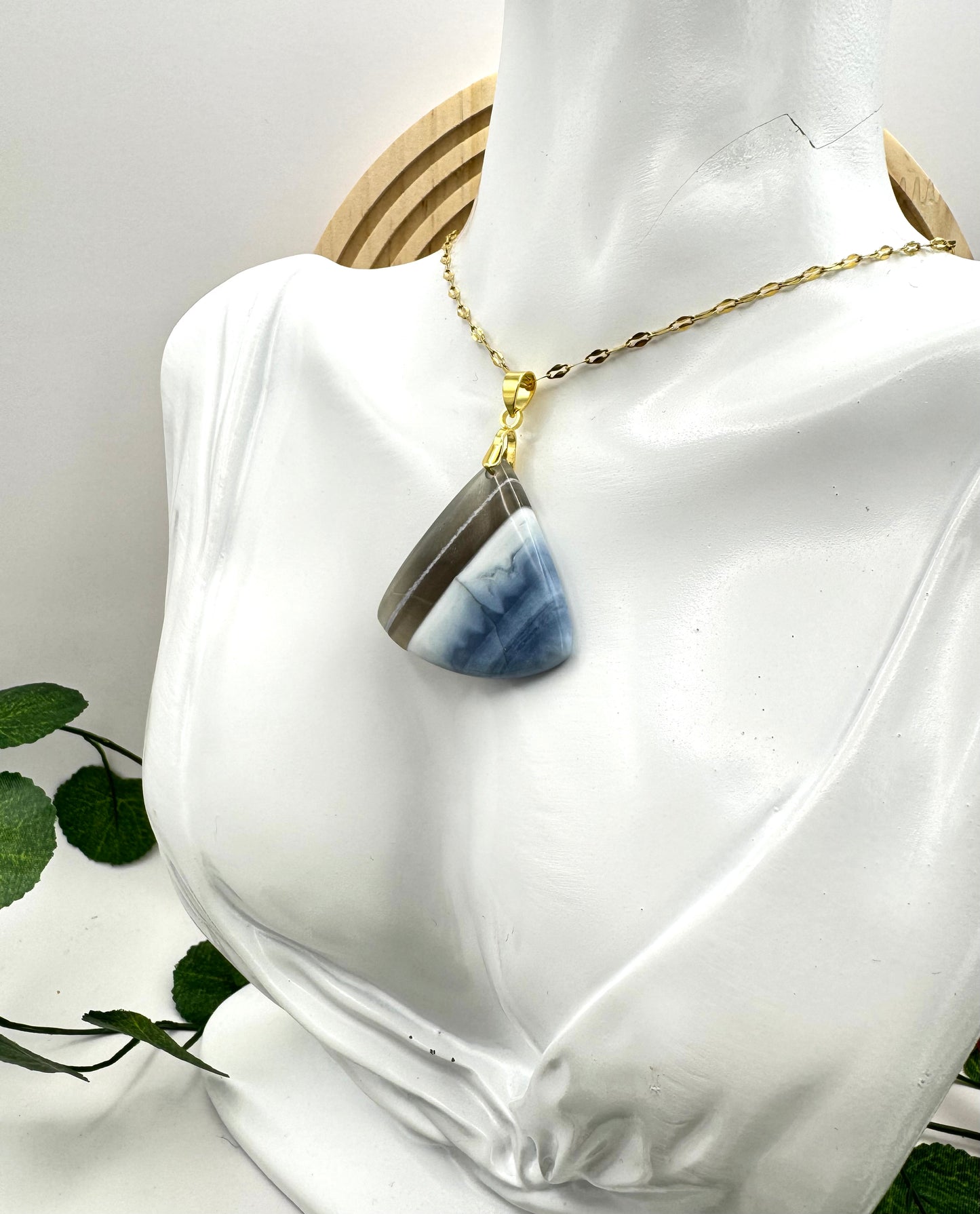 Pendentif Opale Owyhee triangle